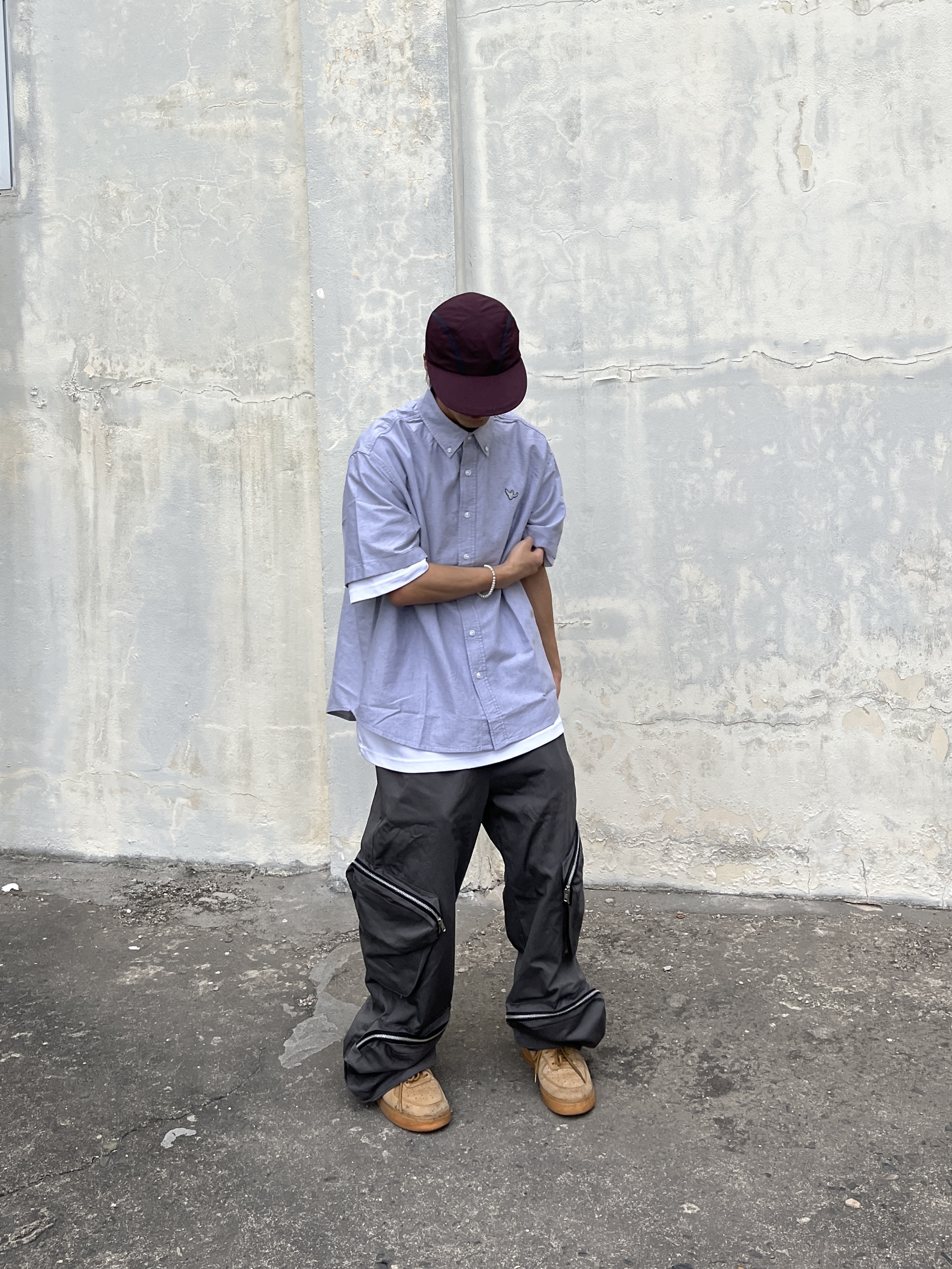 Nike Air Force 1 '07 WB Flax 착용 스타일 - 1