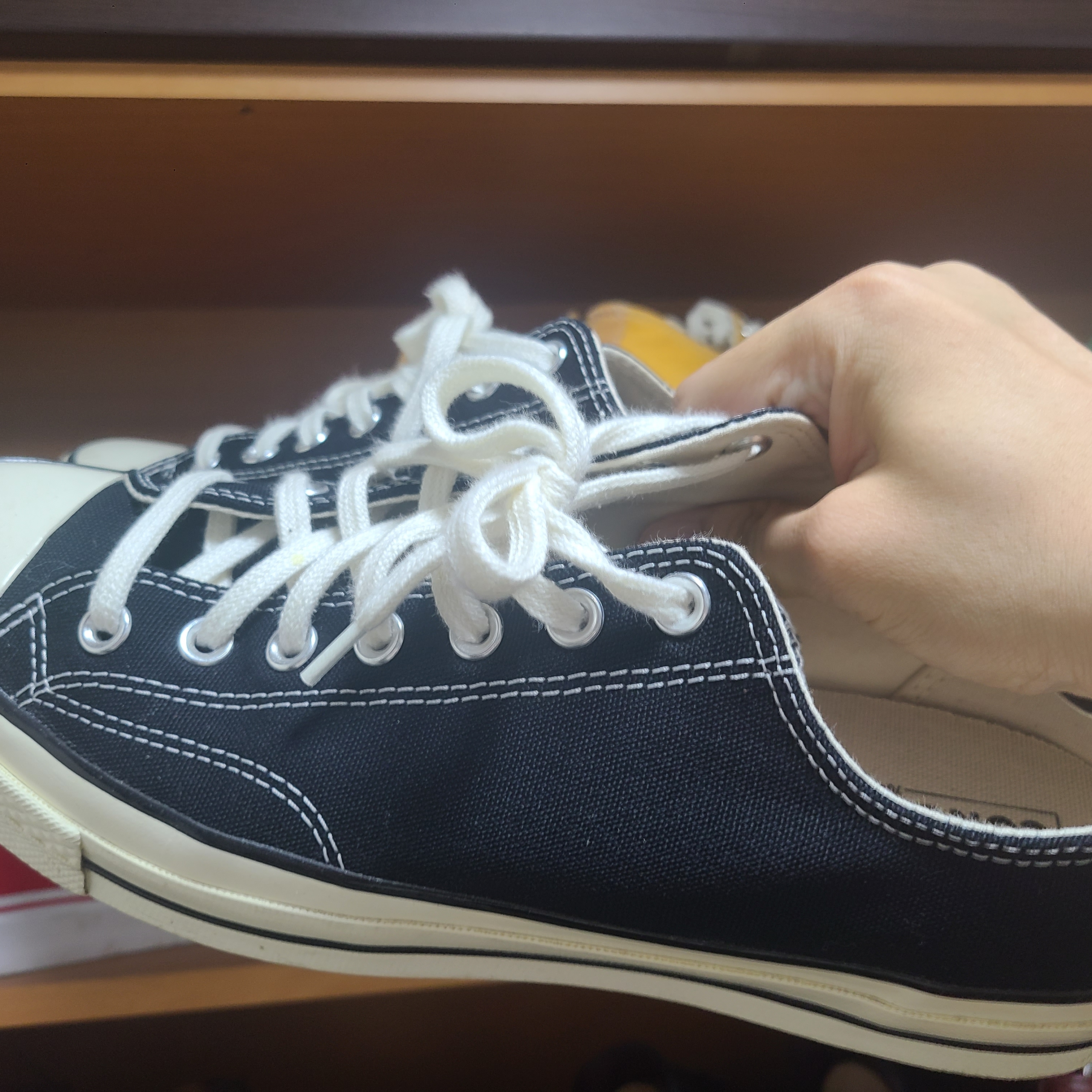 Converse Chuck 70 Ox Black - Standard 착용 스타일