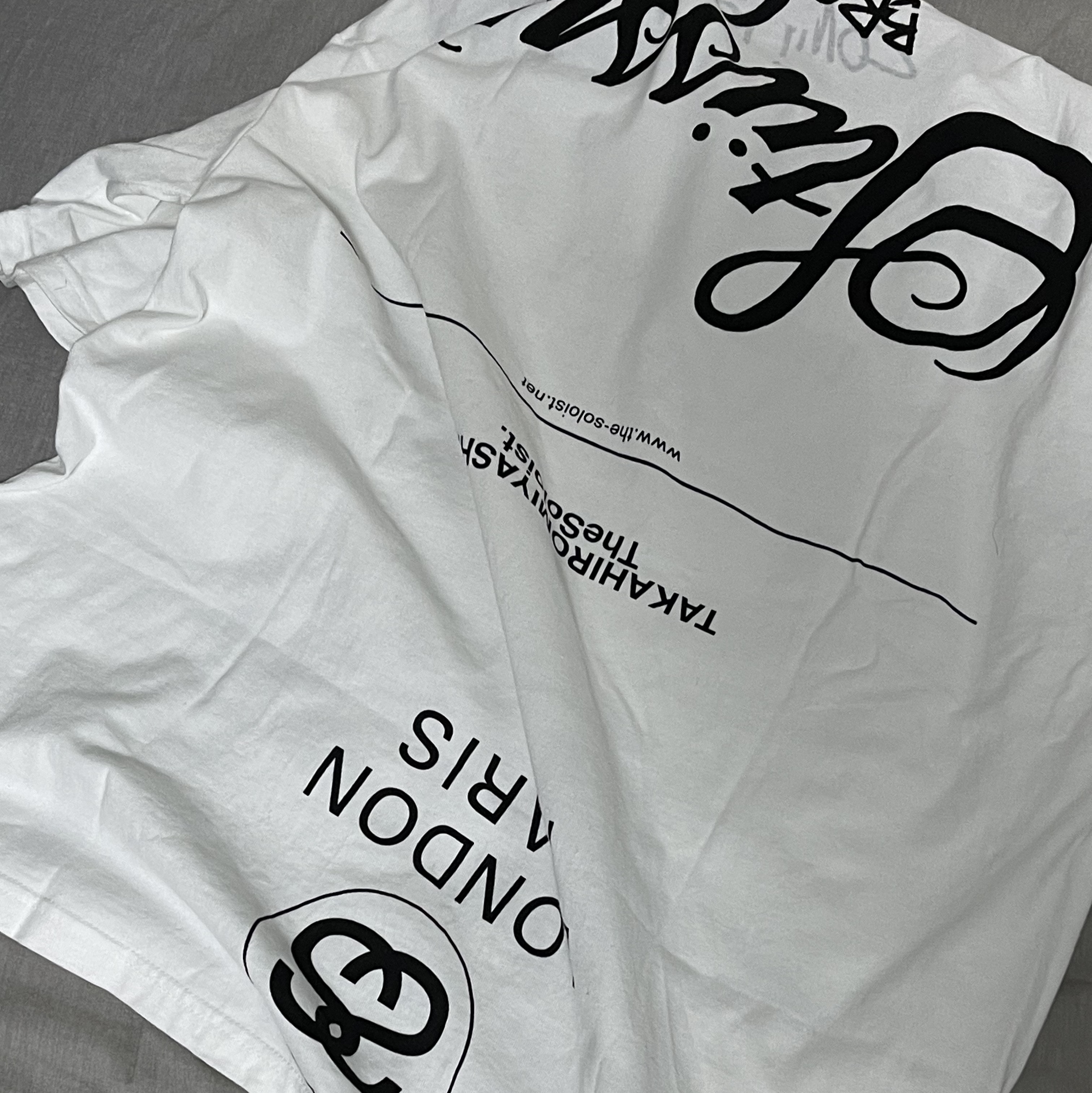 Stussy x Takahiromiyashita The Soloist 40 WT T-Shirt 착용 스타일 - 2