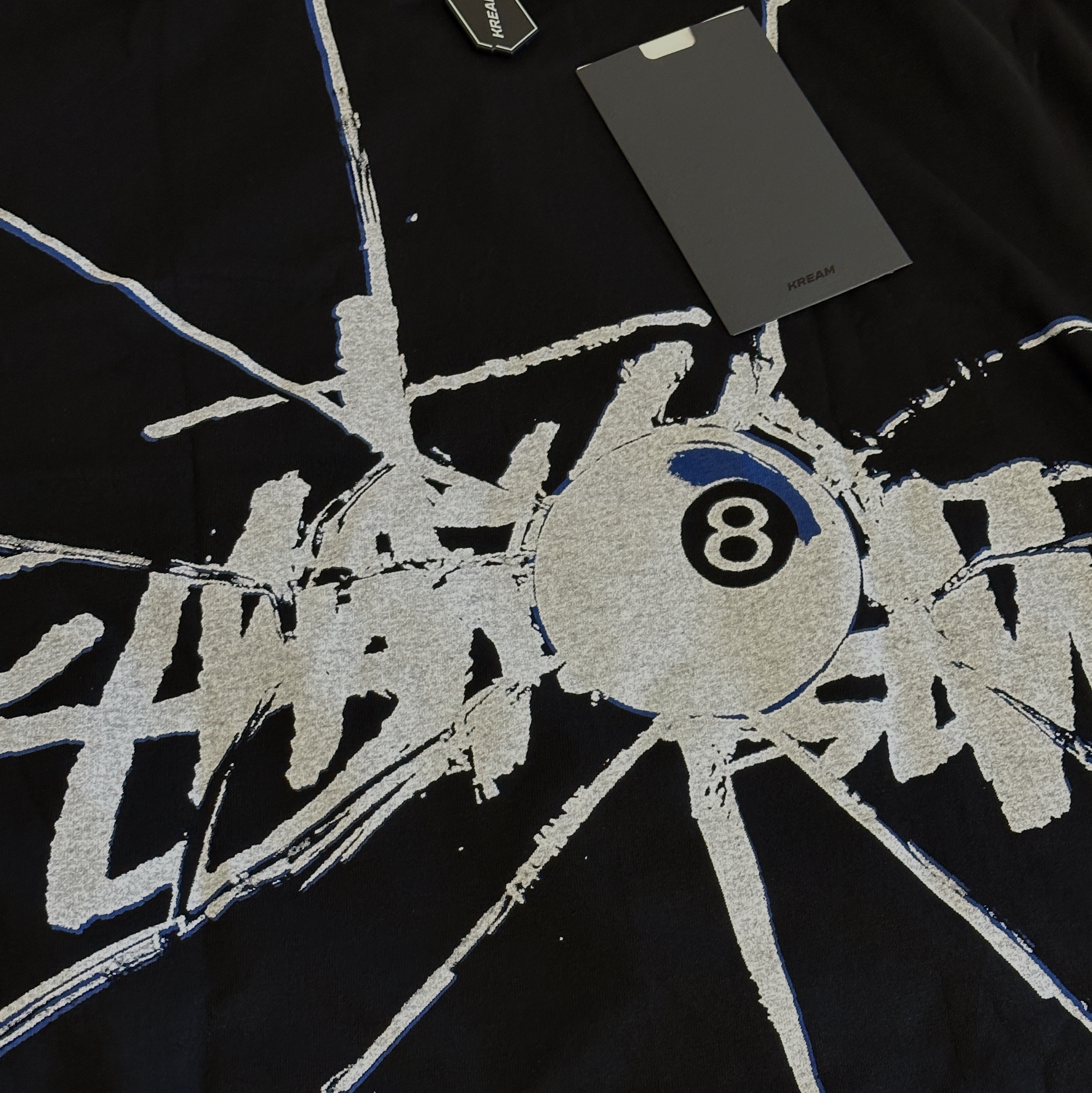 Stussy Shattered T-Shirt Black 착용 스타일