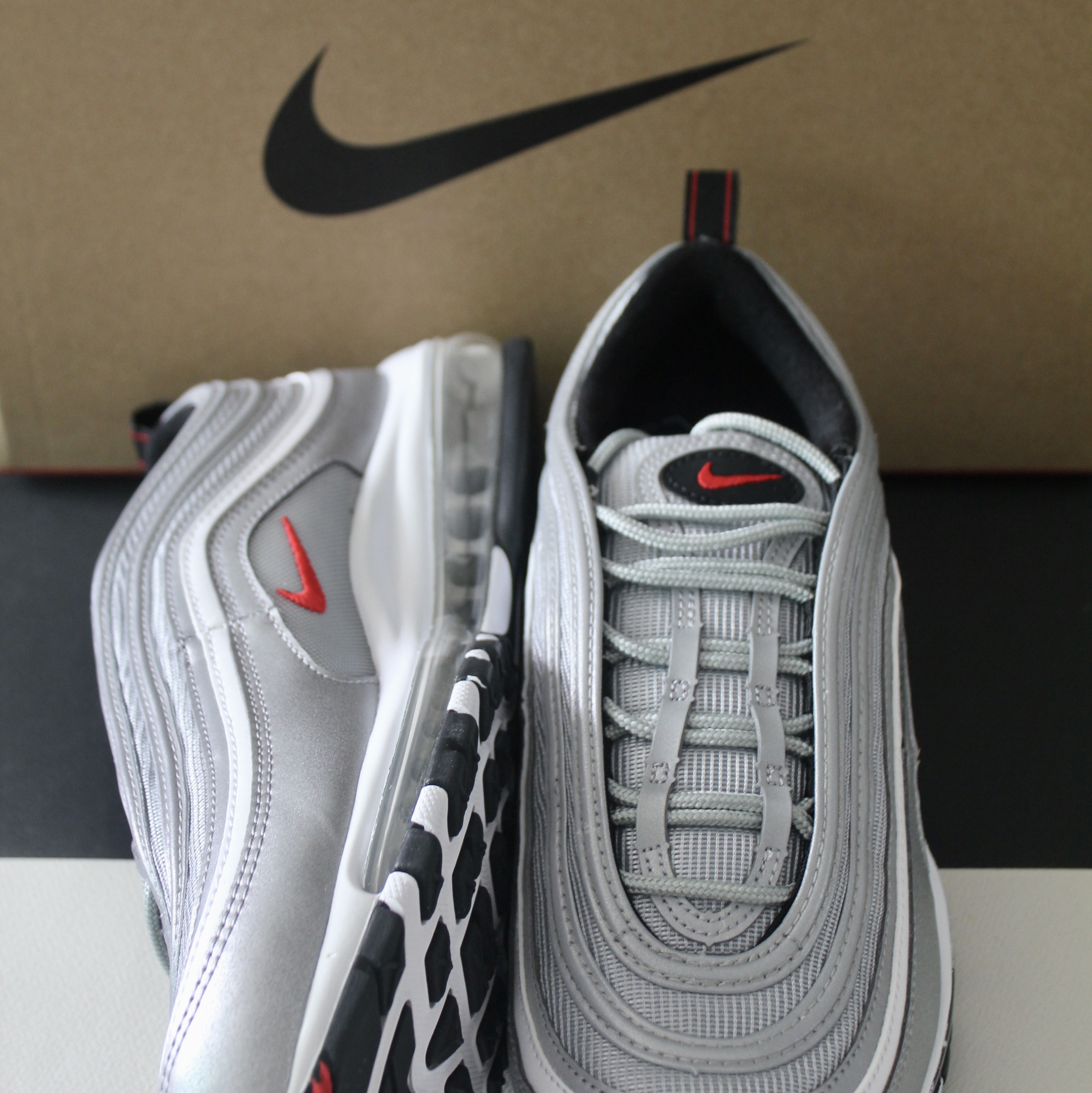 Nike Air Max 97 OG Silver Bullet 2022 착용 스타일 - 2