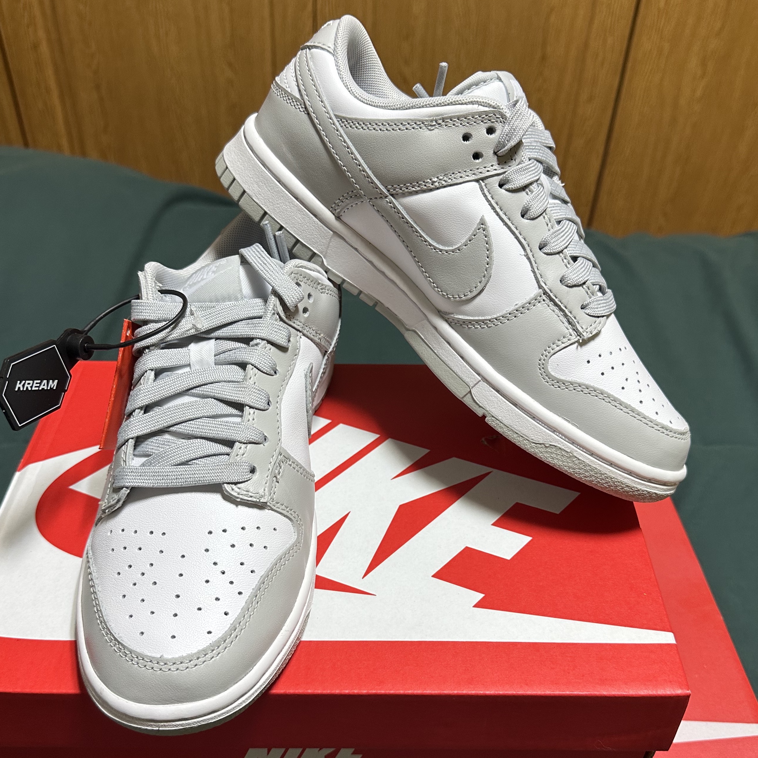 Nike Dunk Low Retro Grey Fog 착용 스타일