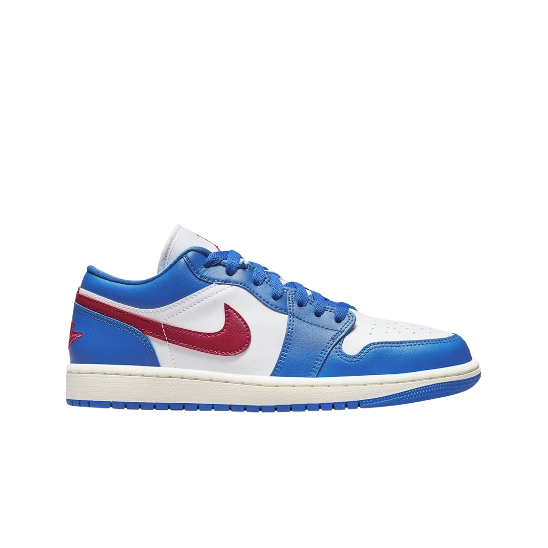 (W) 조던 1 로우 스포츠 블루 짐레드((W) Jordan 1 Low Sport Blue Gym Red)