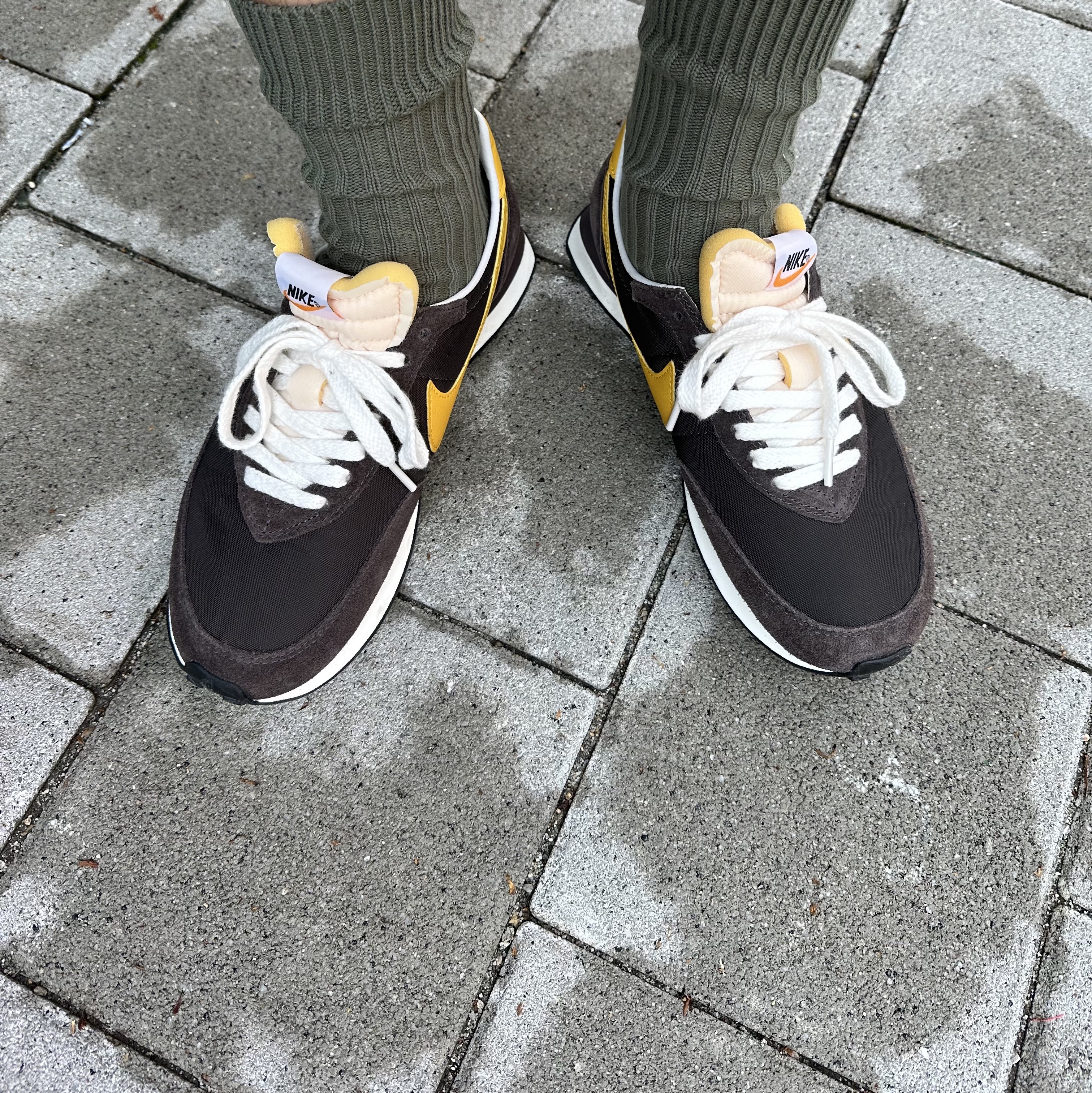 Nike Waffle Trainer 2 SP Velvet Brown 착용 스타일