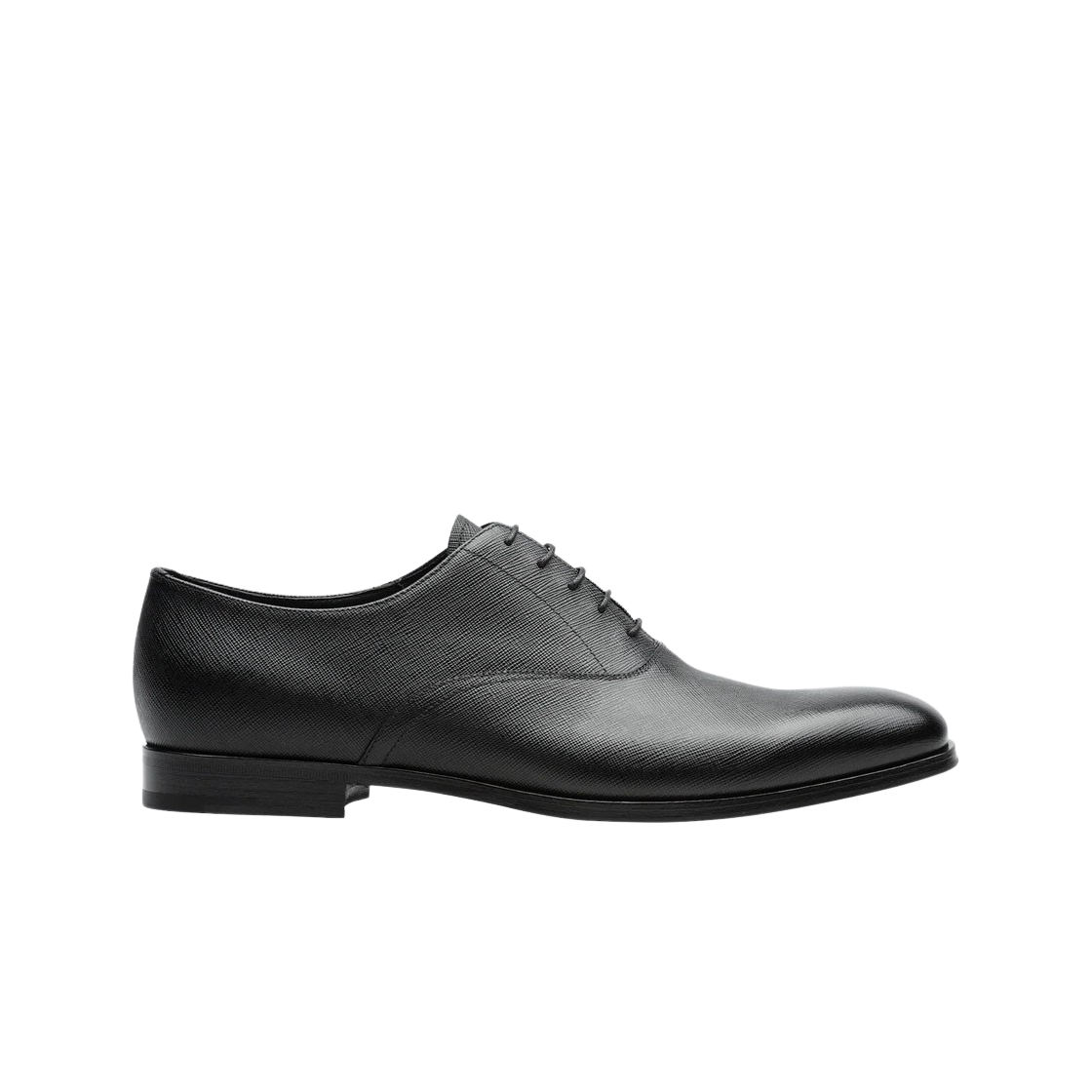 프라다 사피아노 레더 옥스포드 슈즈 블랙(Prada Saffiano Leather Oxford Shoes Black) - 1