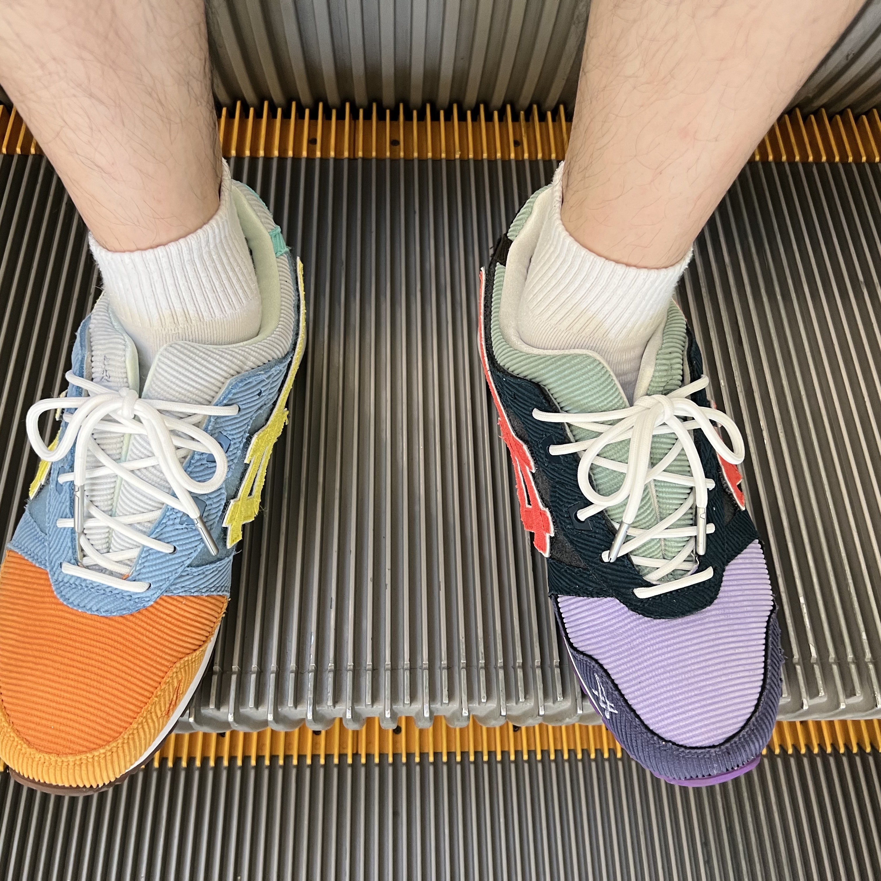 Asics x Atmos x Sean Wotherspoon Gel-Lyte III OG Corduroy 착용 스타일