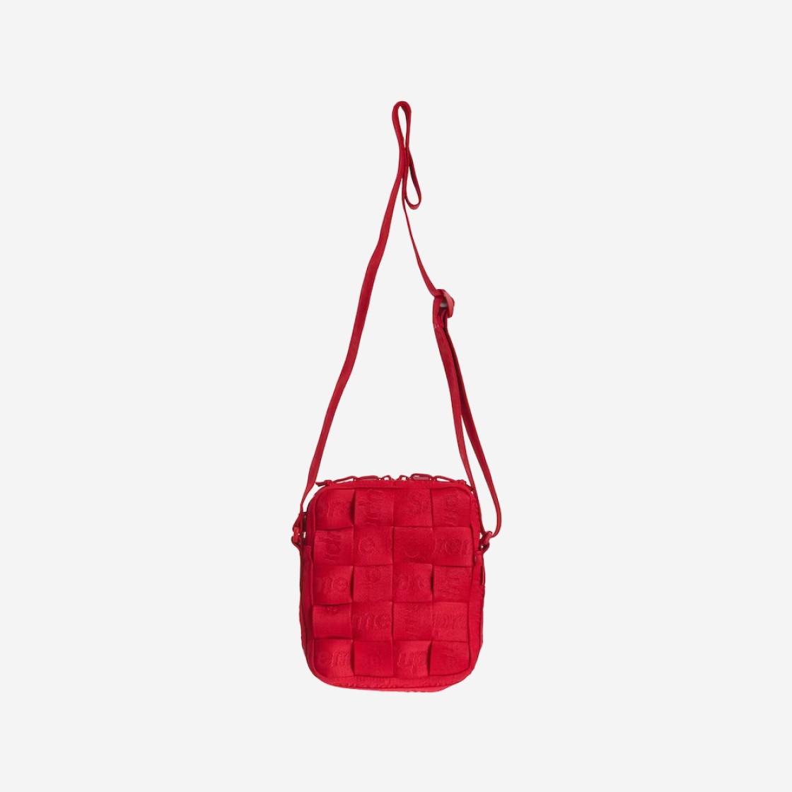 Supreme Woven Shoulder Bag Red - 23SS 상세 이미지 2