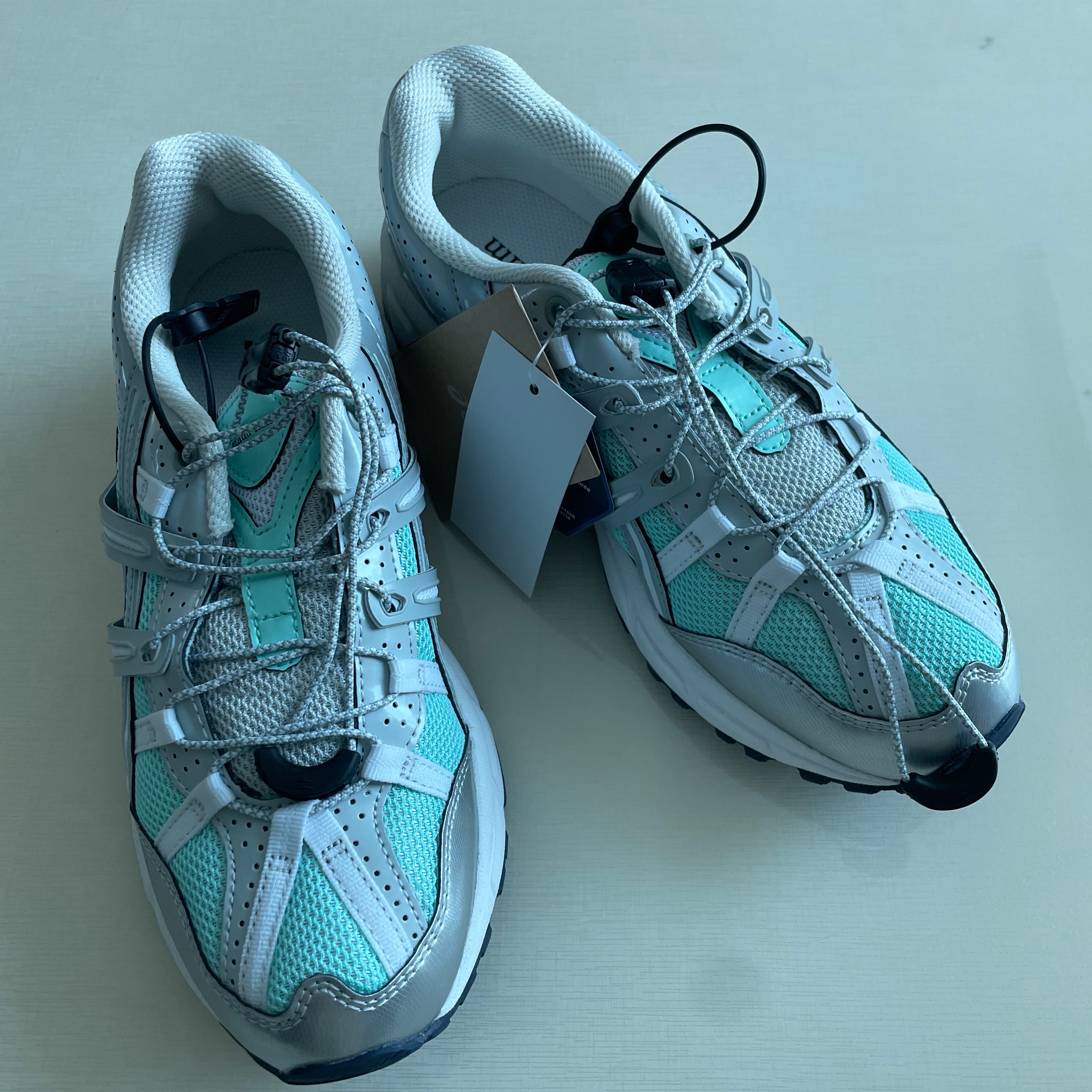 (W) Asics x Matin Kim Gel-Sonoma 15-50 Oasis Green Pure Silver 착용 스타일 - 2