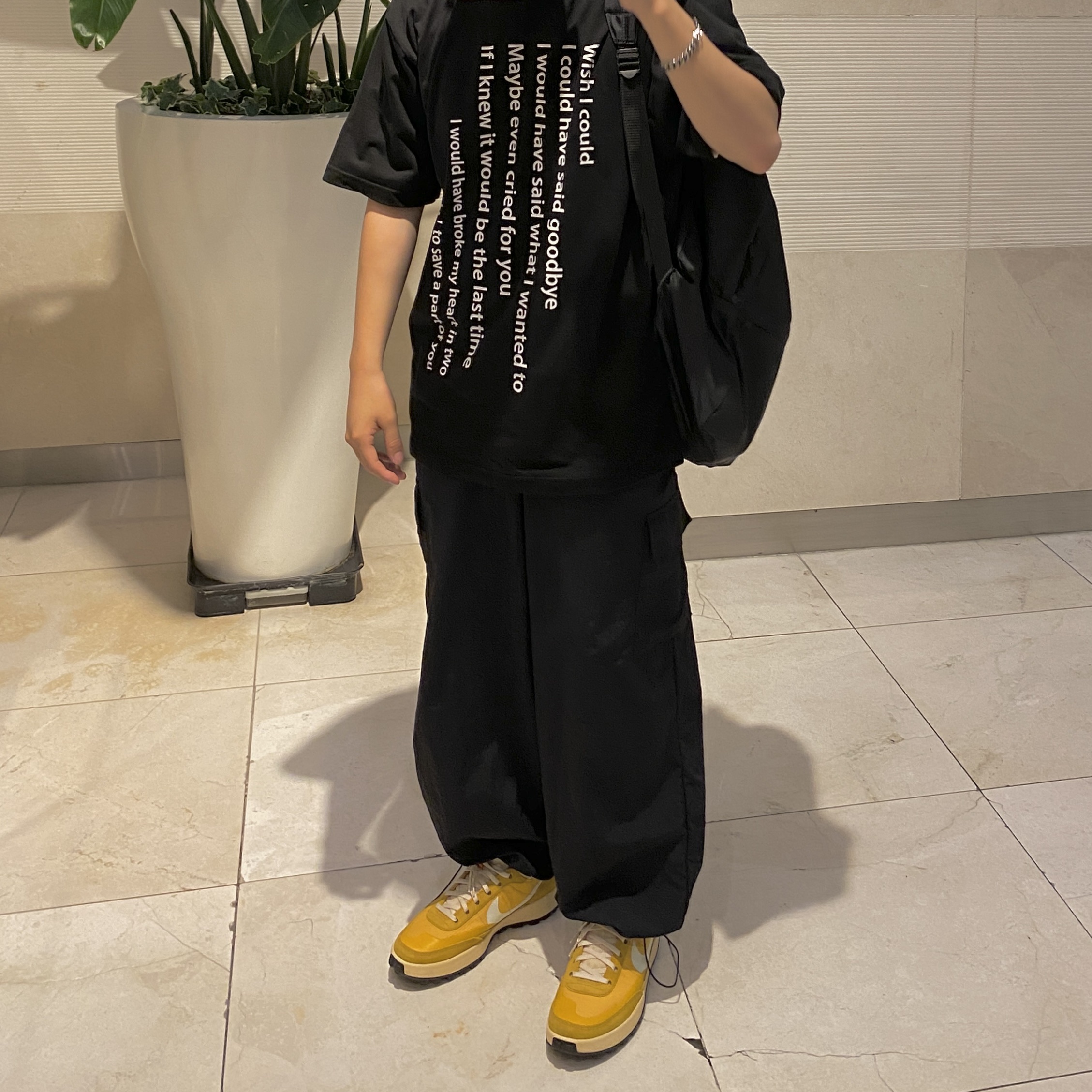 CDG Backpack Black, Nike x Tom Sachs General Purpose Shoe Archive 착용 스타일 - 1