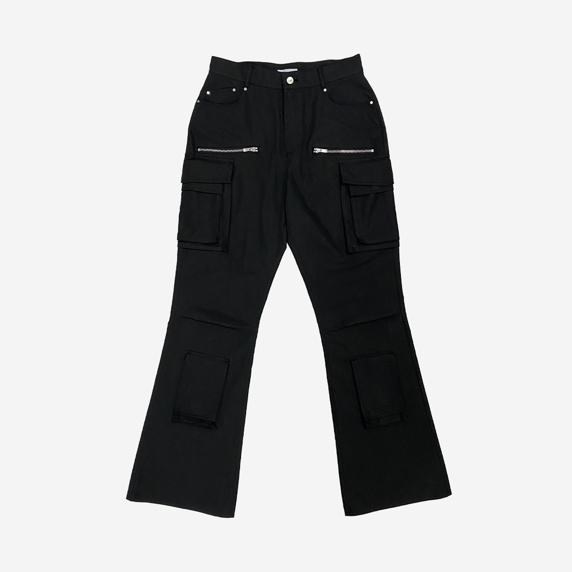 [KREAM 단독] OMO Double Pocket Bootscut Pants Black 상세 이미지 1