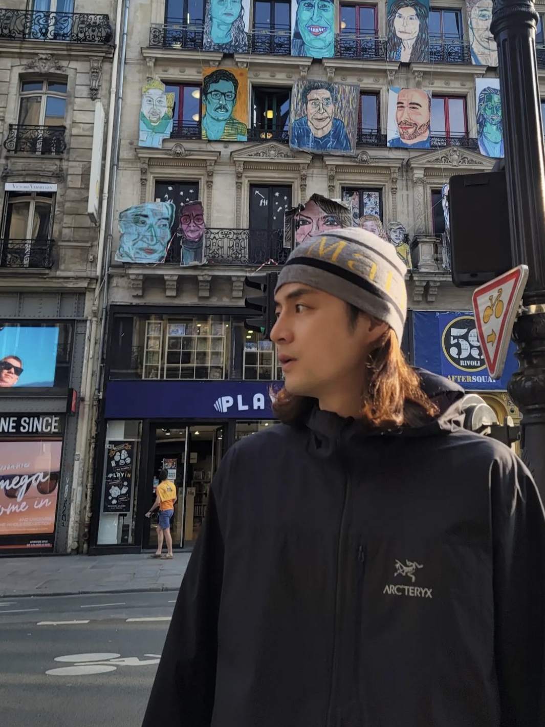 Arc'teryx Squamish Hoody Black 착용 스타일
