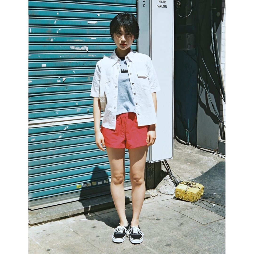 Safarispot Women 1/2 Basic Safari Swim Pants Black, Safarispot Women 1/2 Basic Safari Swim Pants Mint 착용 스타일 - 1
