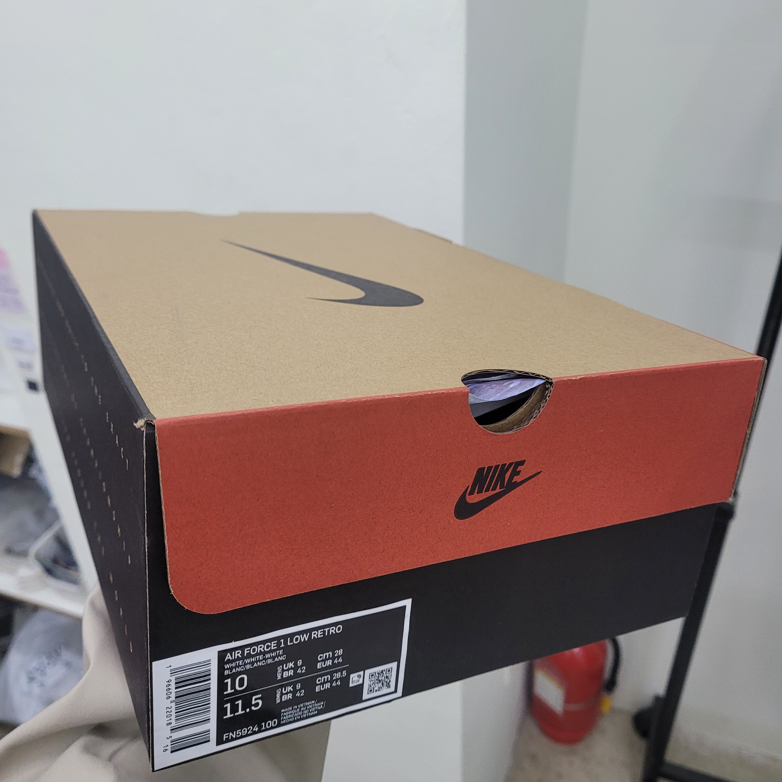 Nike Air Force 1 Low Color of The Month White Jewel 착용 스타일 - 2