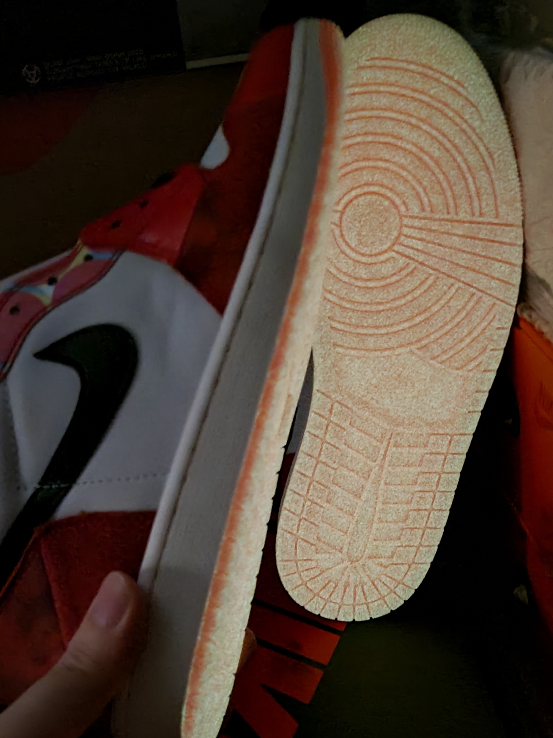 Jordan 1 Retro High Spider-Man Next Chapter, Jordan 1 Retro High OG Chicago 2015 착용 스타일 - 5