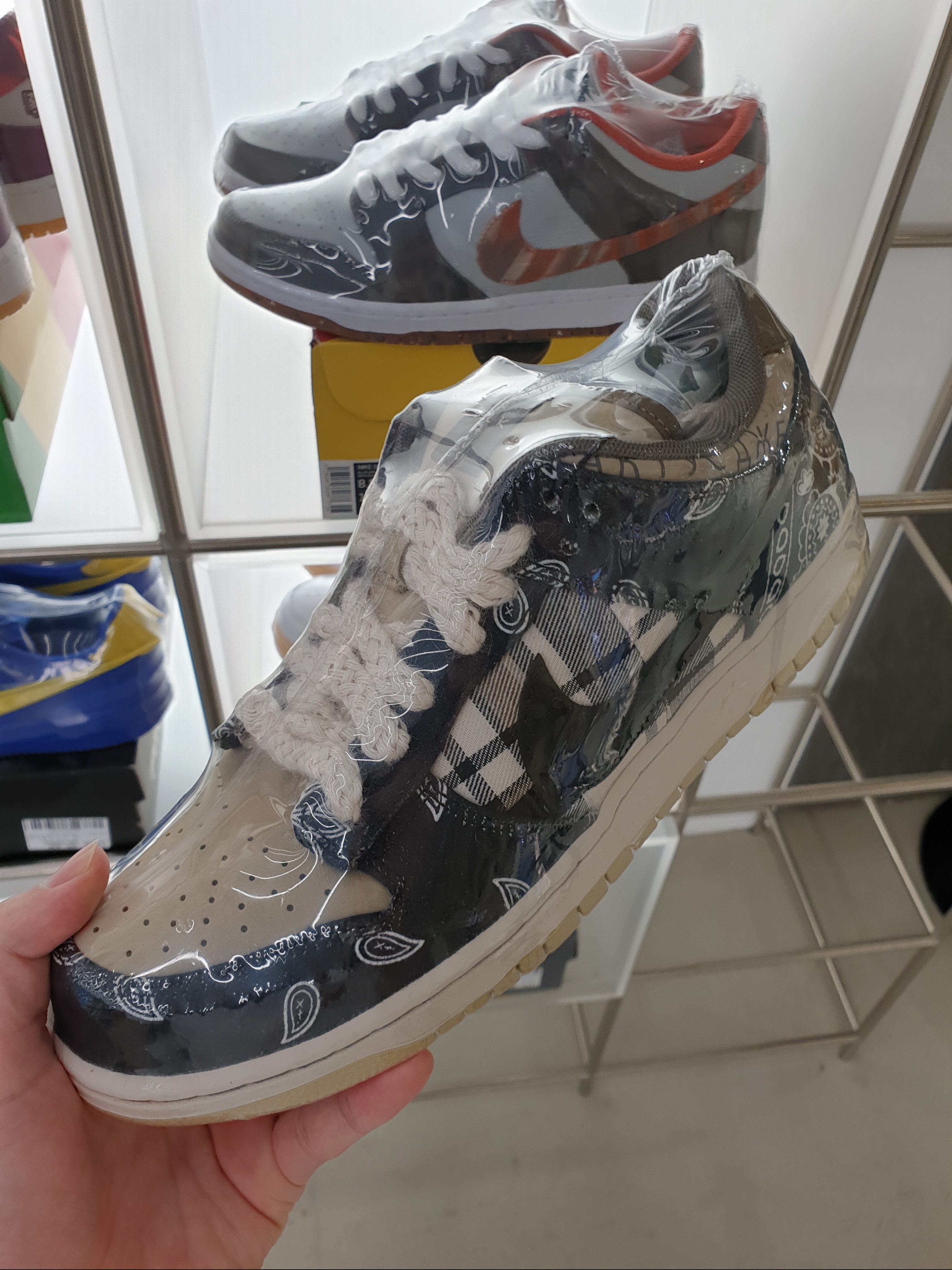 Nike x Travis Scott SB Dunk Low 착용 스타일
