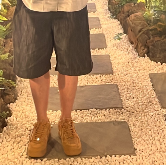 Nike x Supreme Air Force 1 Low Flax 착용 스타일