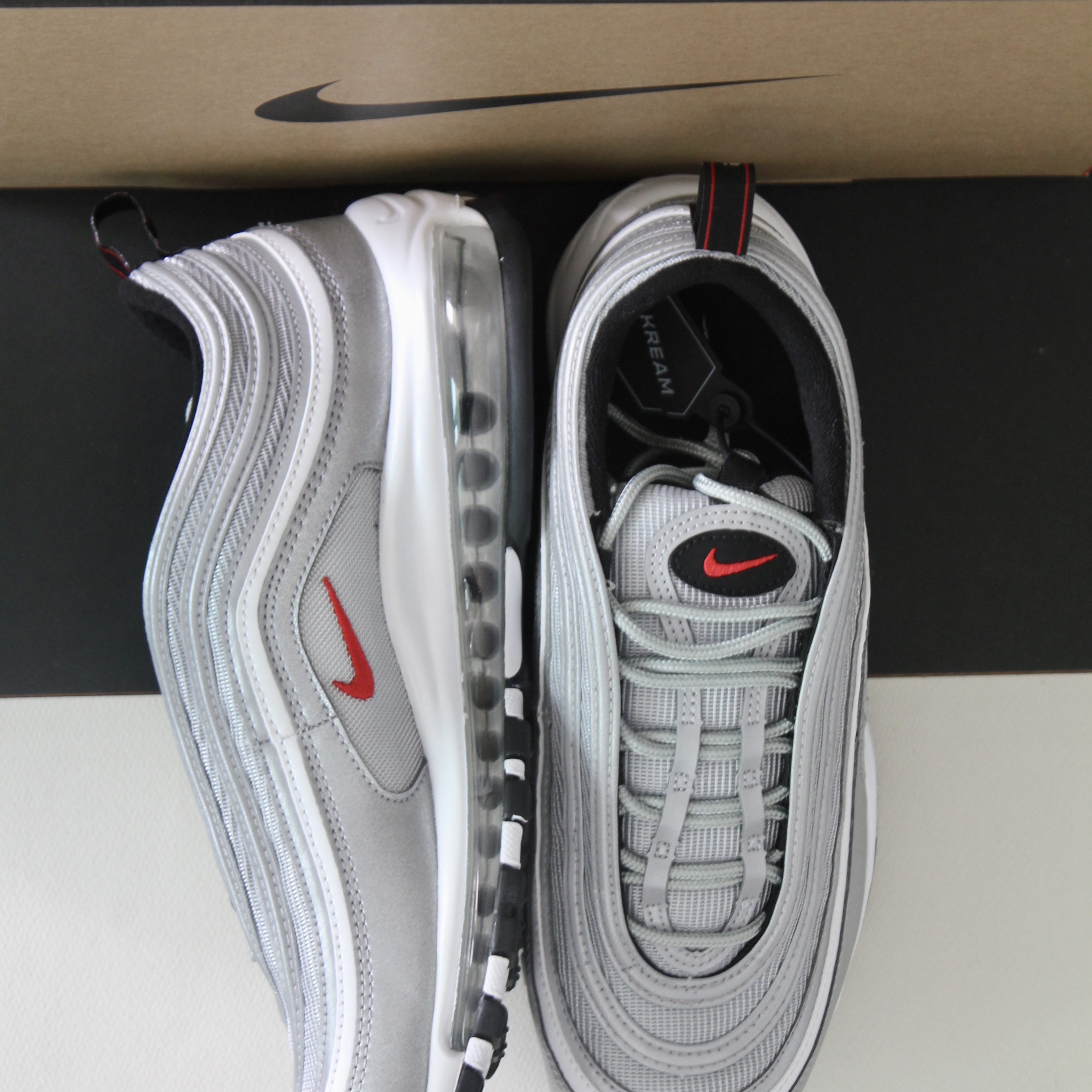 Nike Air Max 97 OG Silver Bullet 2022 착용 스타일 - 3