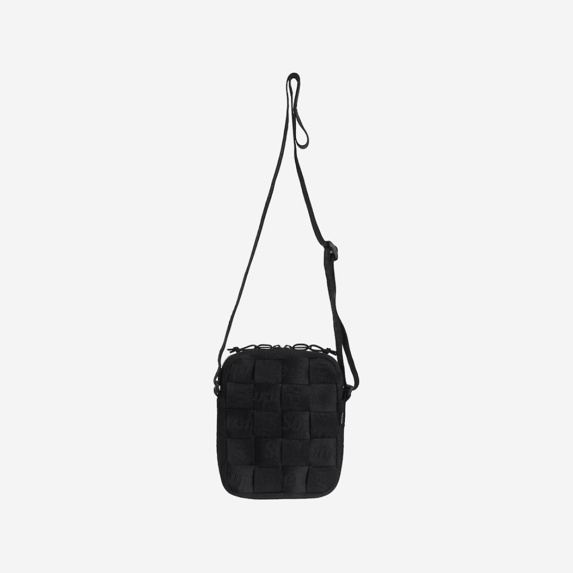 Woven Shoulder Bag BLACK 23ss-