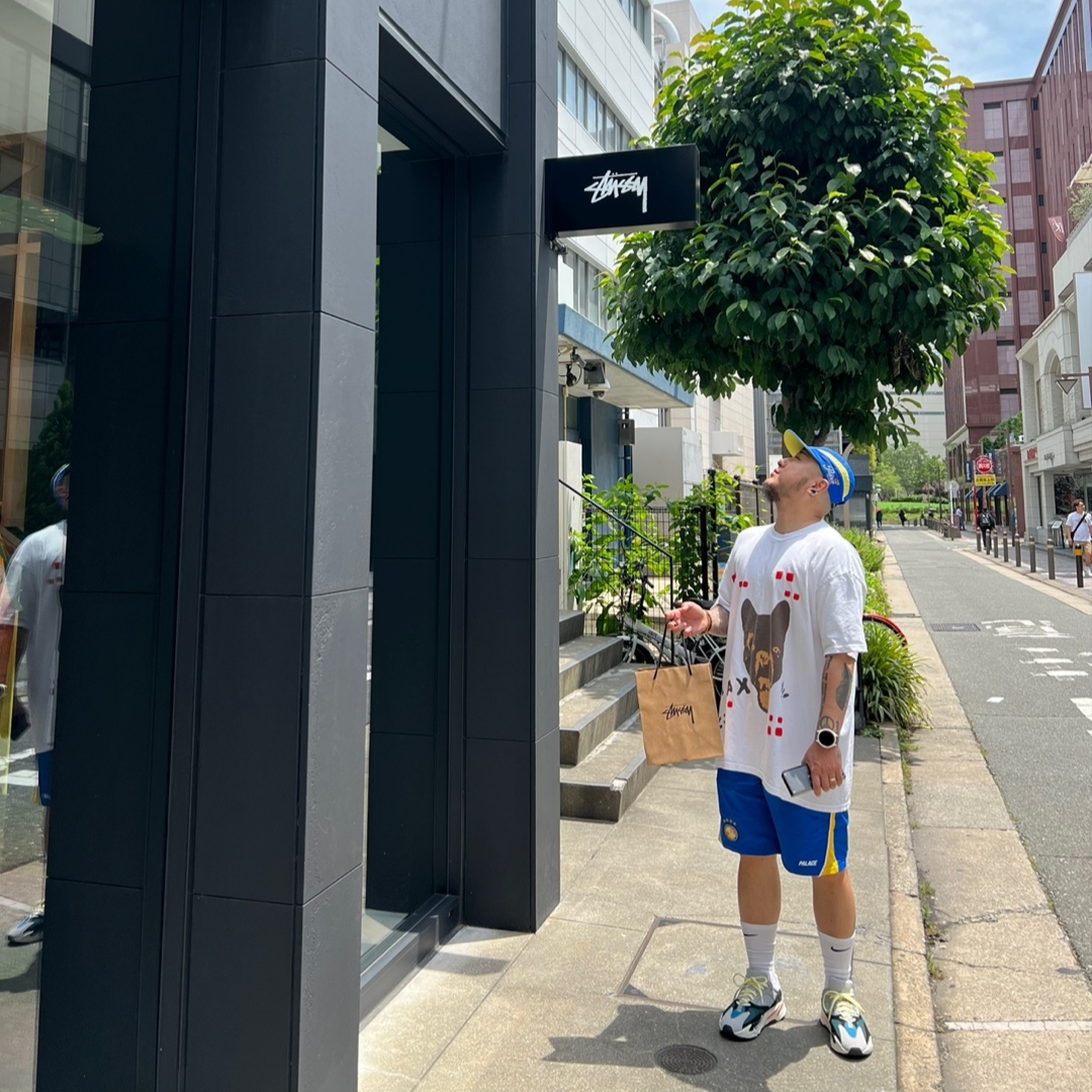 Palace Massimo Forza Shorts Ultra - 23SS, Palace Massimo Forza Shell Runner Ultra - 23SS 착용 스타일
