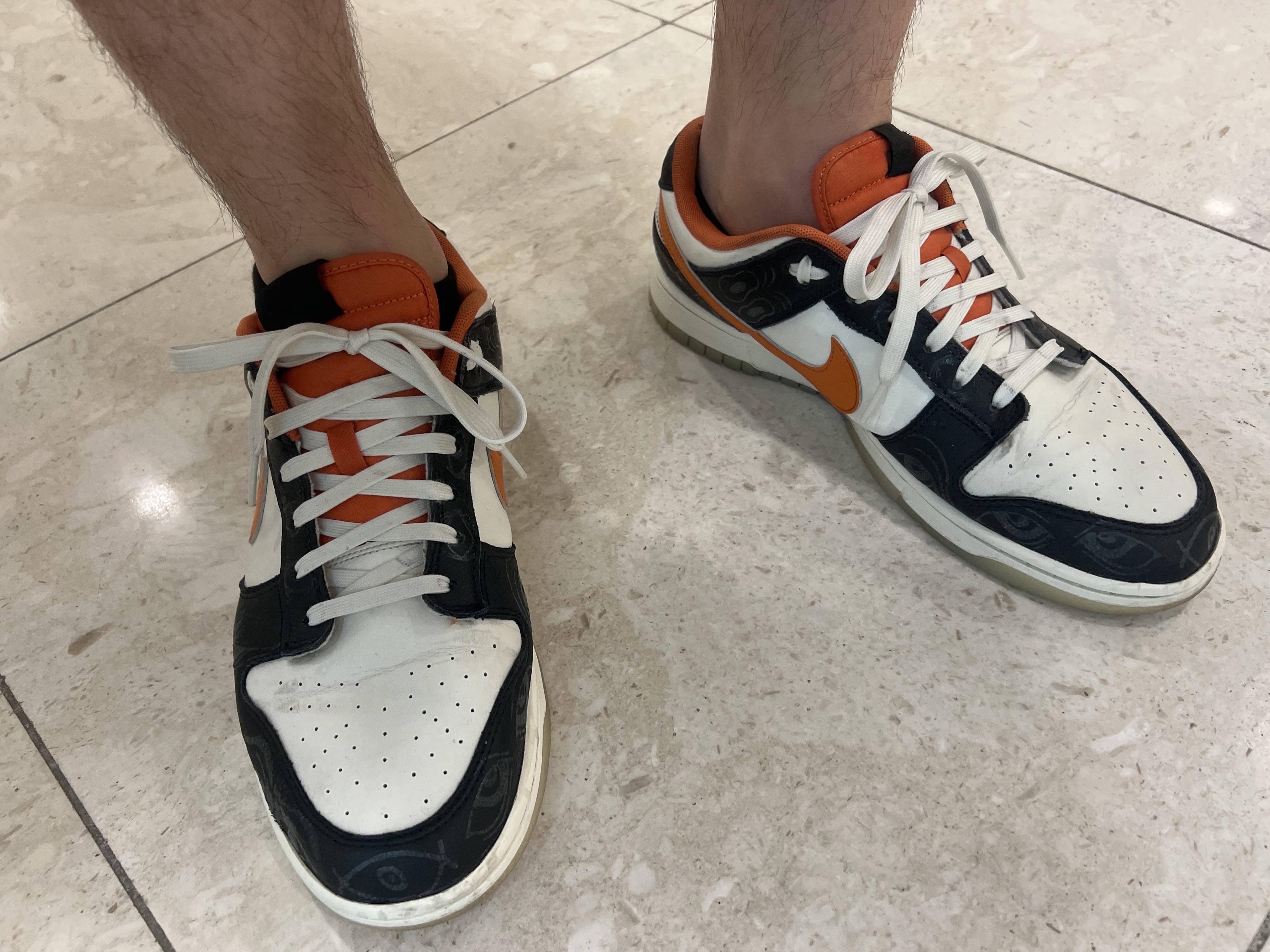 Nike Dunk Low Retro PRM Halloween 착용 스타일