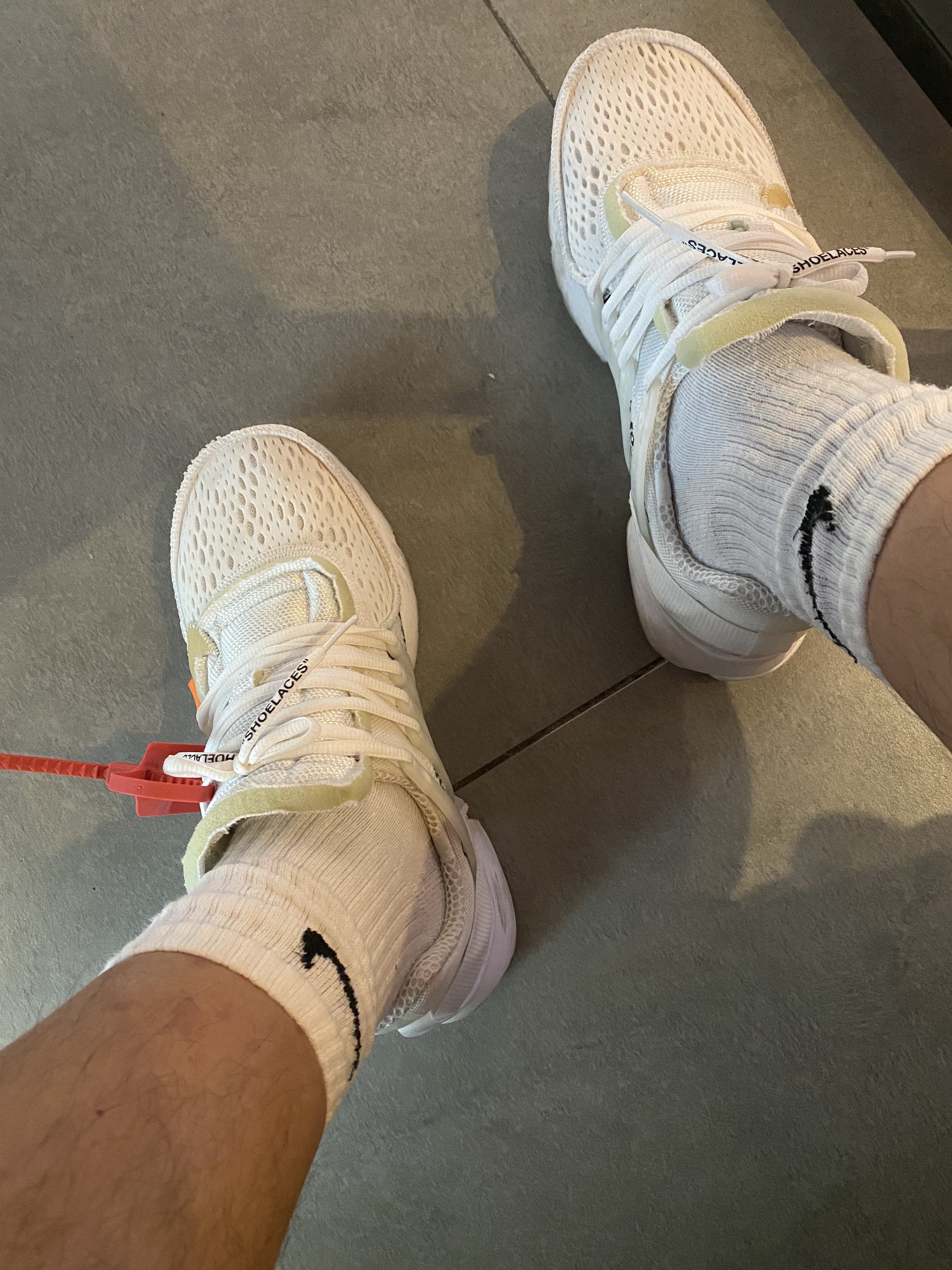Nike x Off-White Air Presto White 착용 스타일
