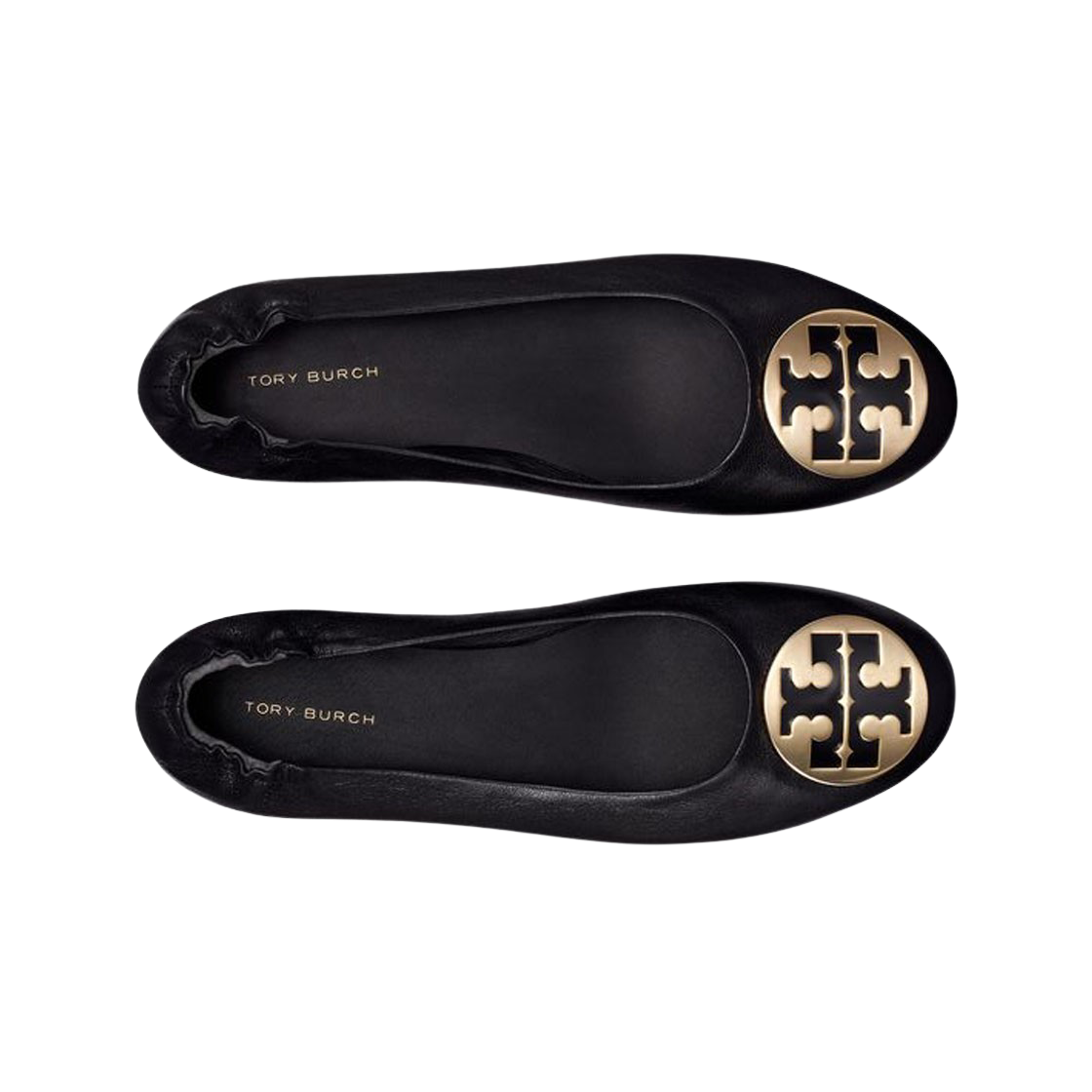 147379-001 (W) Tory Burch Claire Ballet Flat Black - #2