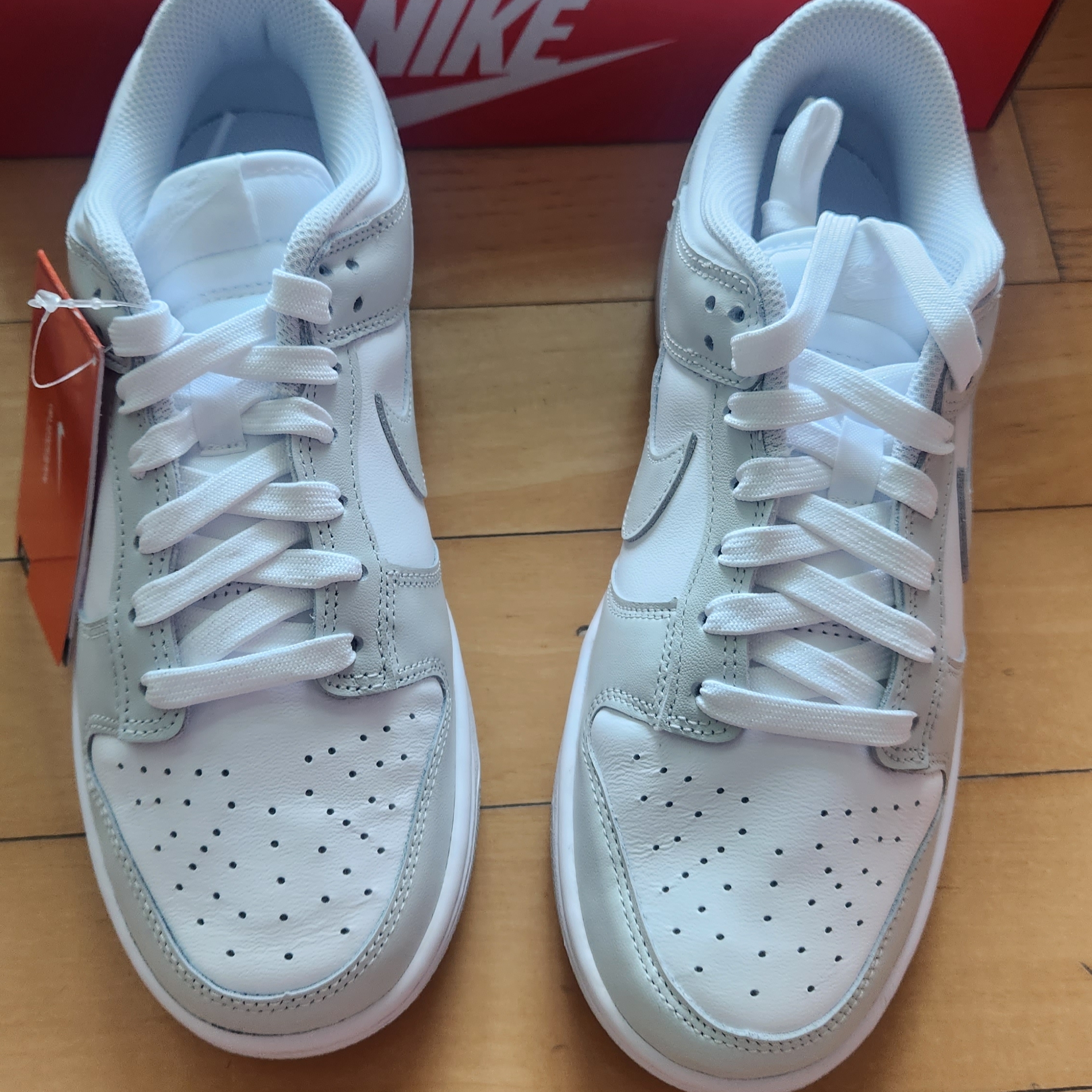 (W) Nike Dunk Low Photon Dust 착용 스타일 - 2