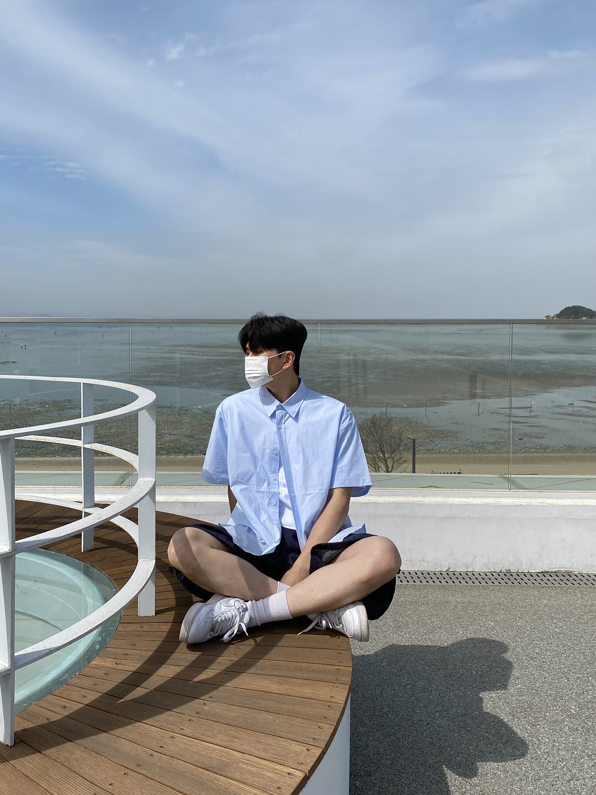 Nike Air Force 1 '07 Low White 착용 스타일 - 3