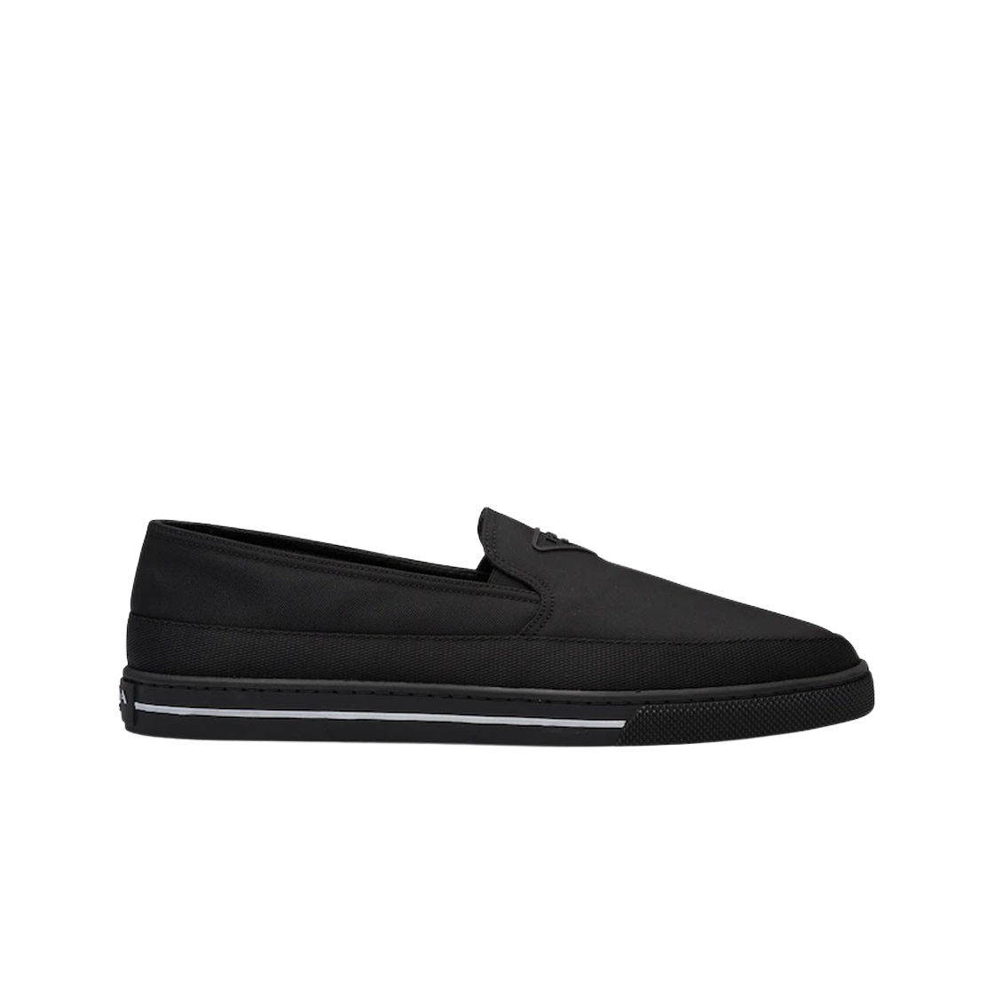 프라다 나일론 슬립온 스니커즈 블랙(Prada Nylon Slip-On Sneakers Black) - 1