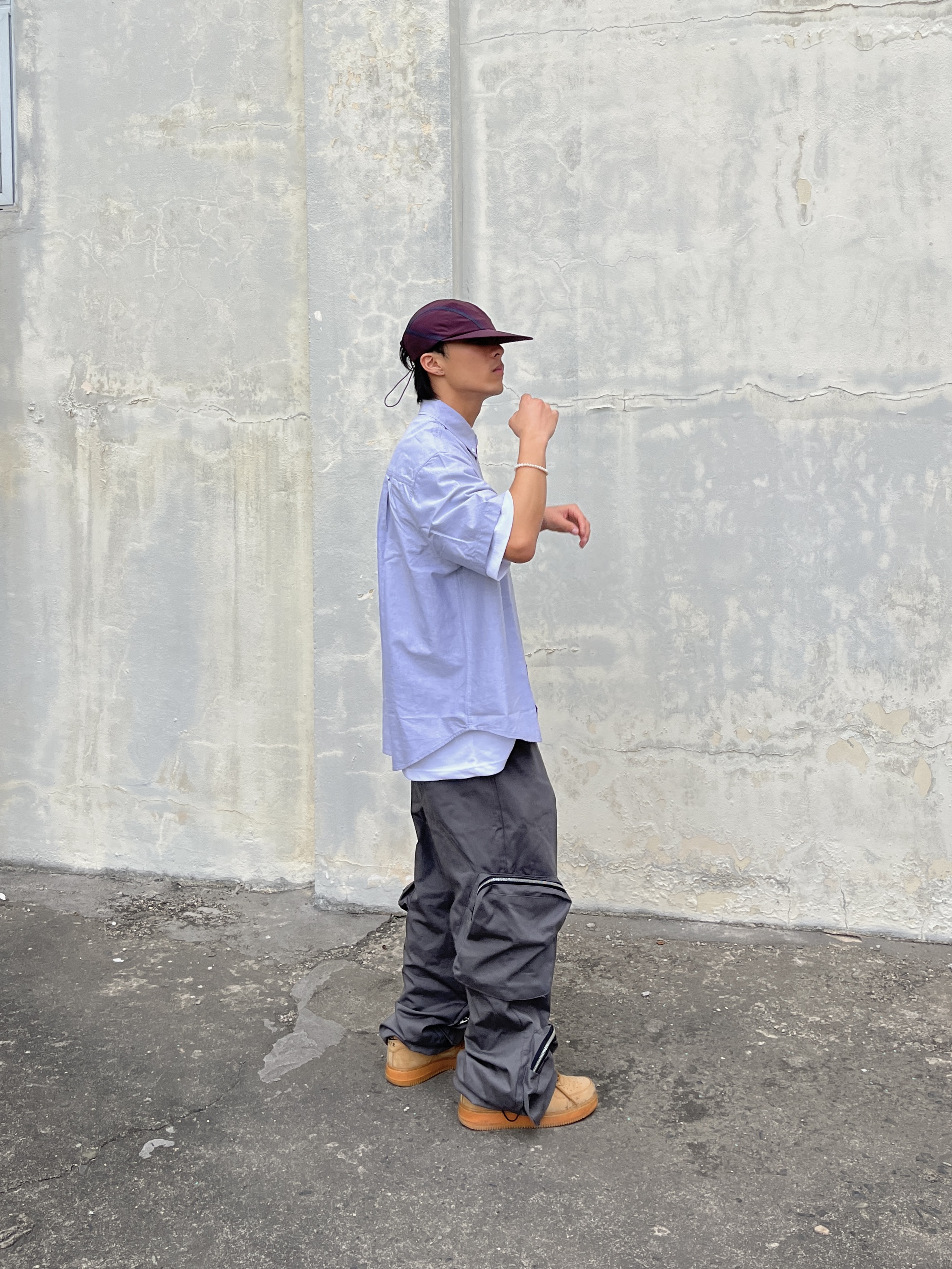 Nike Air Force 1 '07 WB Flax 착용 스타일 - 3