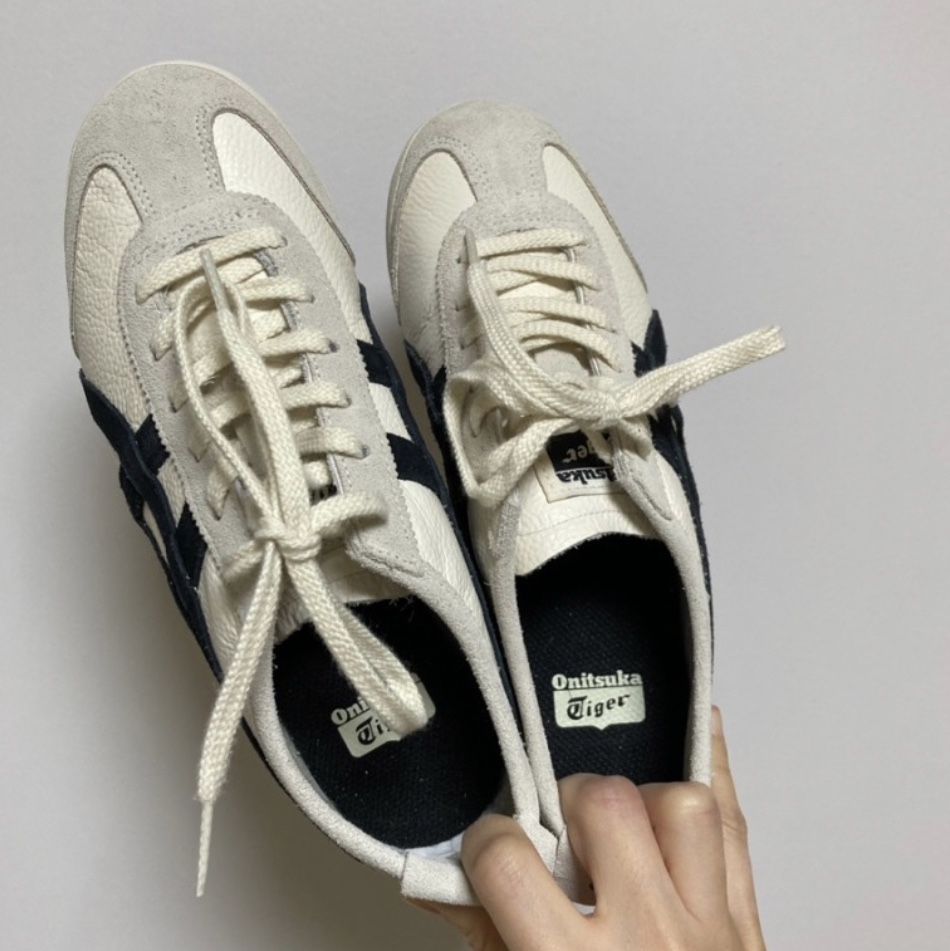 Onitsuka Tiger Mexico 66 Vintage White Black 착용 스타일