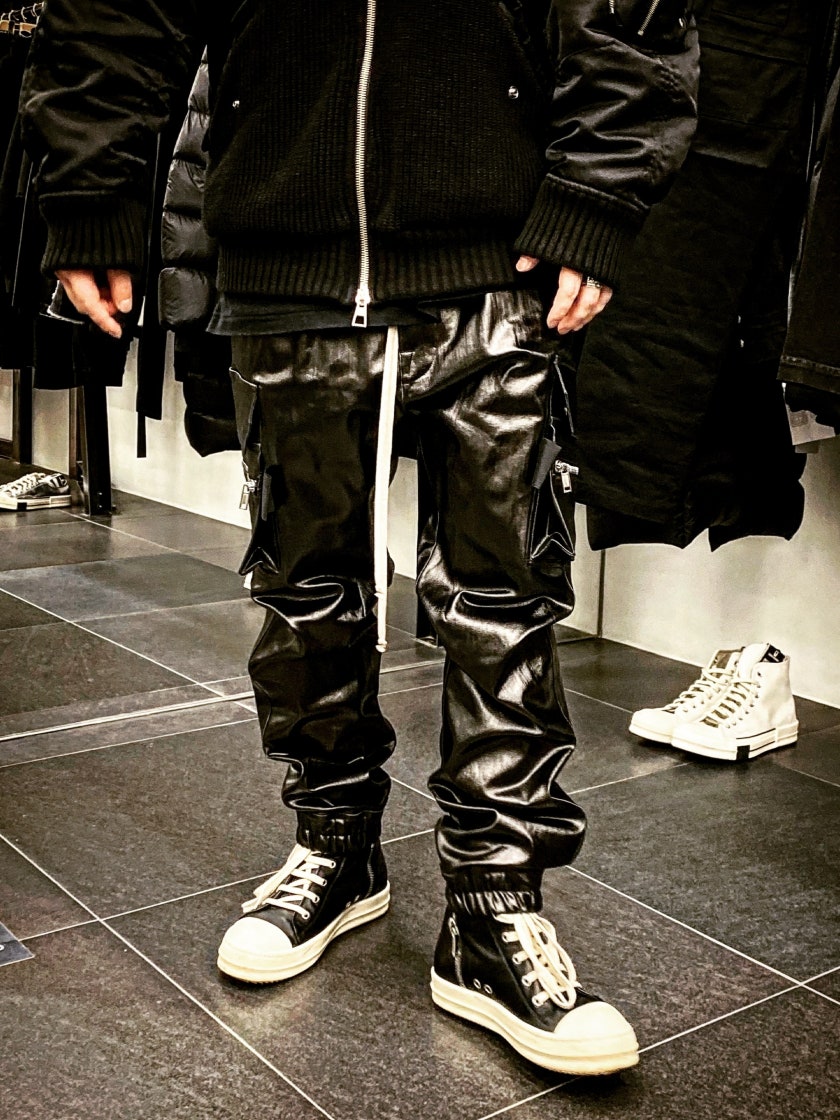 Rick Owens Full Grain Style Kream