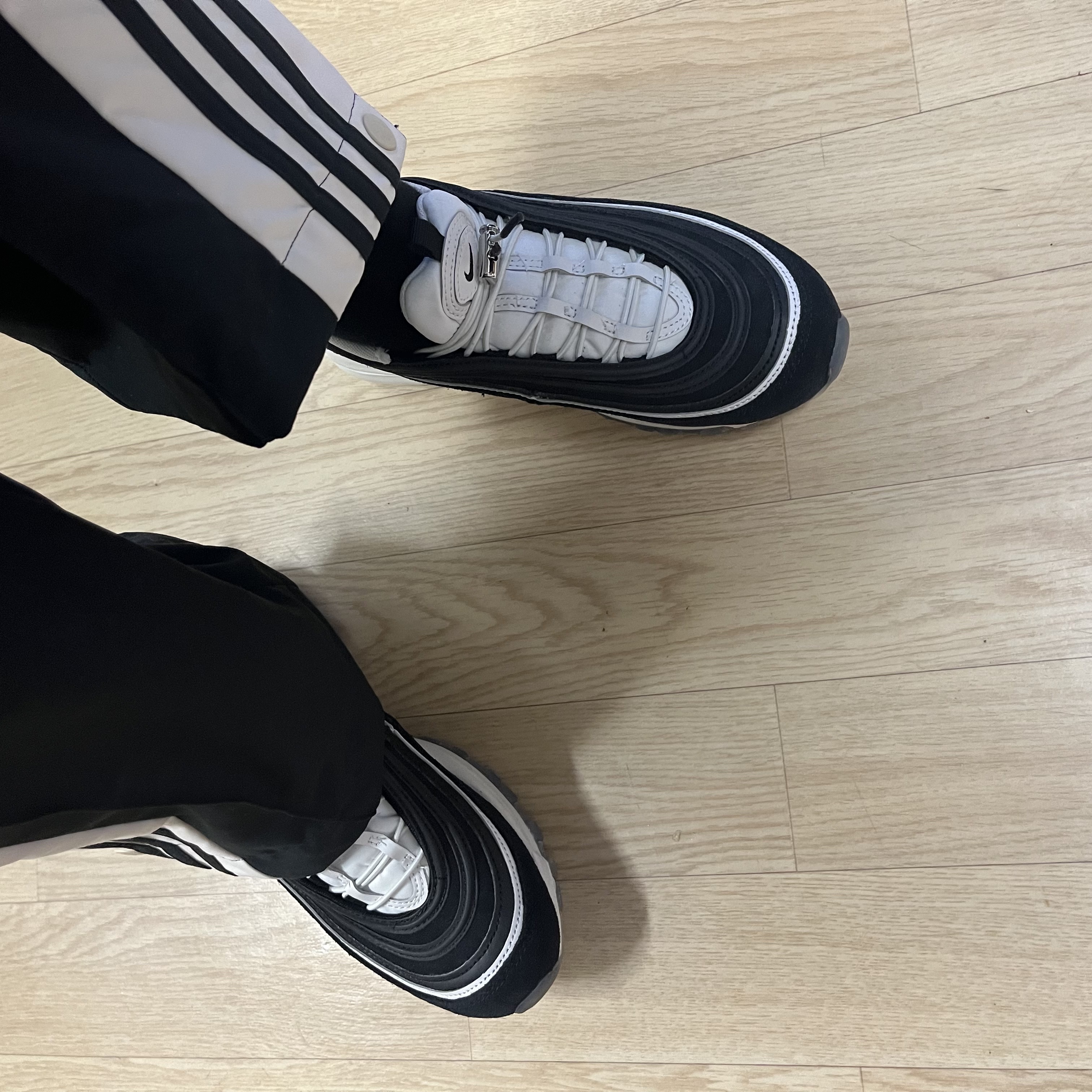 (W) Nike Air Max 97 PRM Hangul Day 착용 스타일