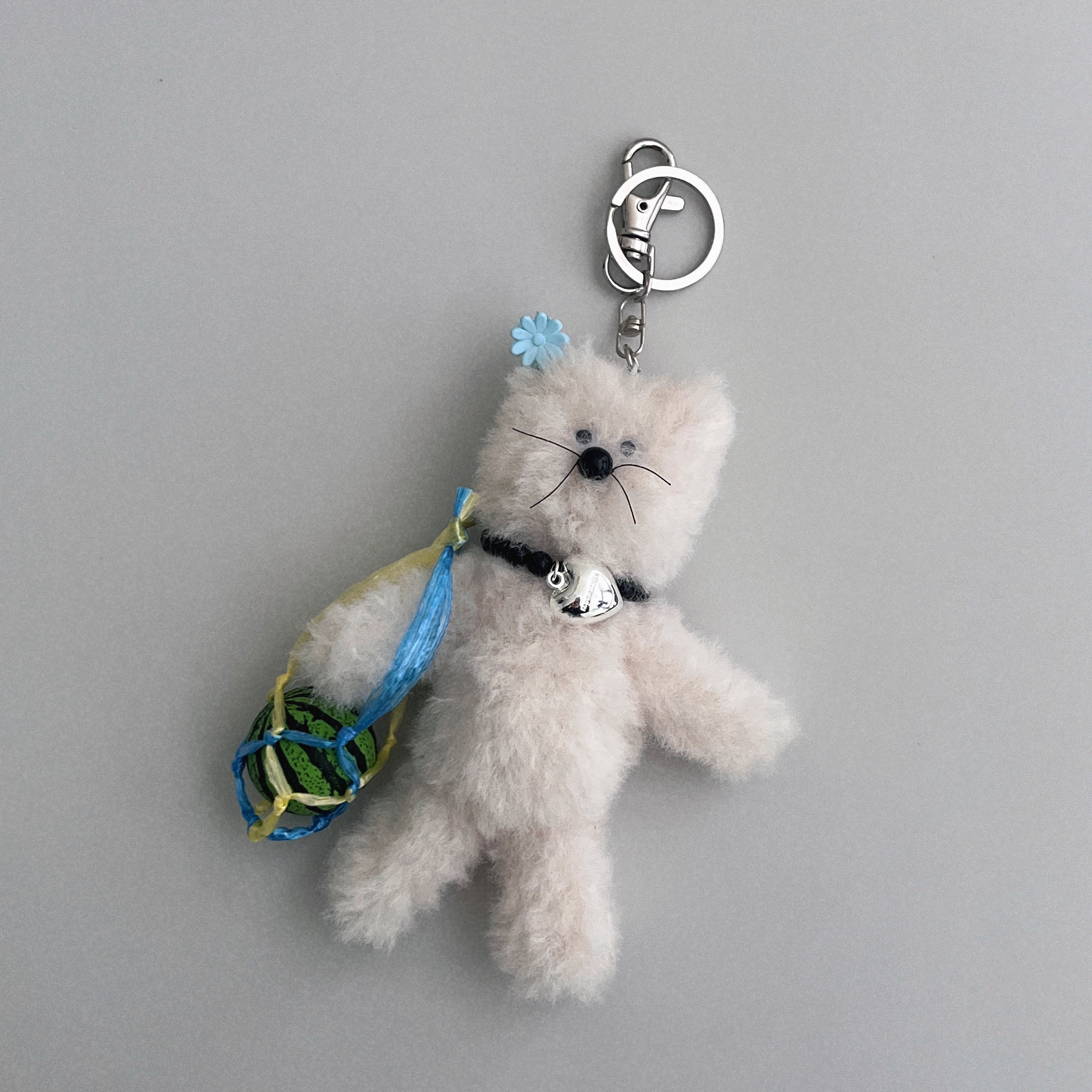 [KREAM 단독] Monamhee Creami Keyring Cream 착용 스타일 - 2