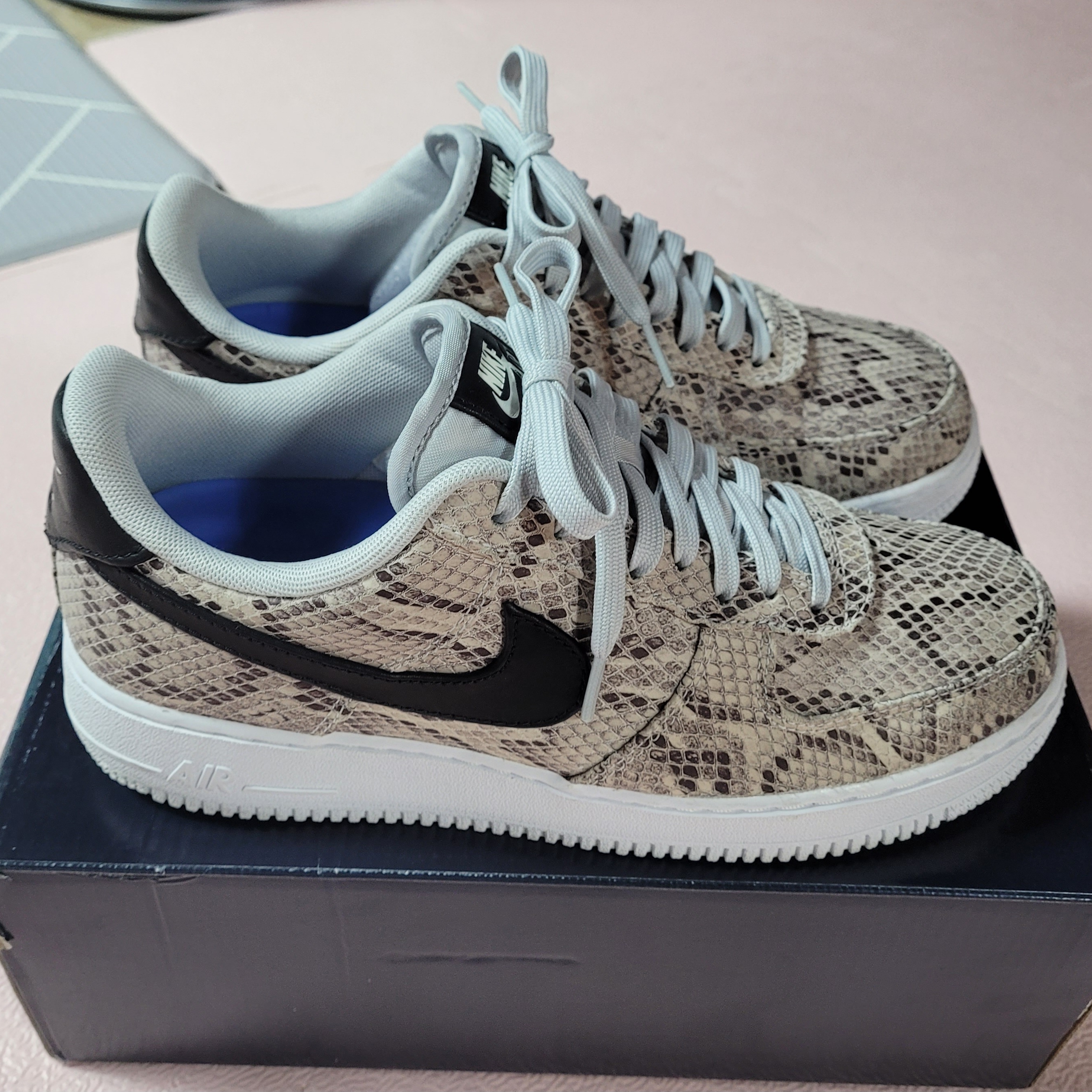 Nike Air Force 1 Low Snakeskin 2019 착용 스타일