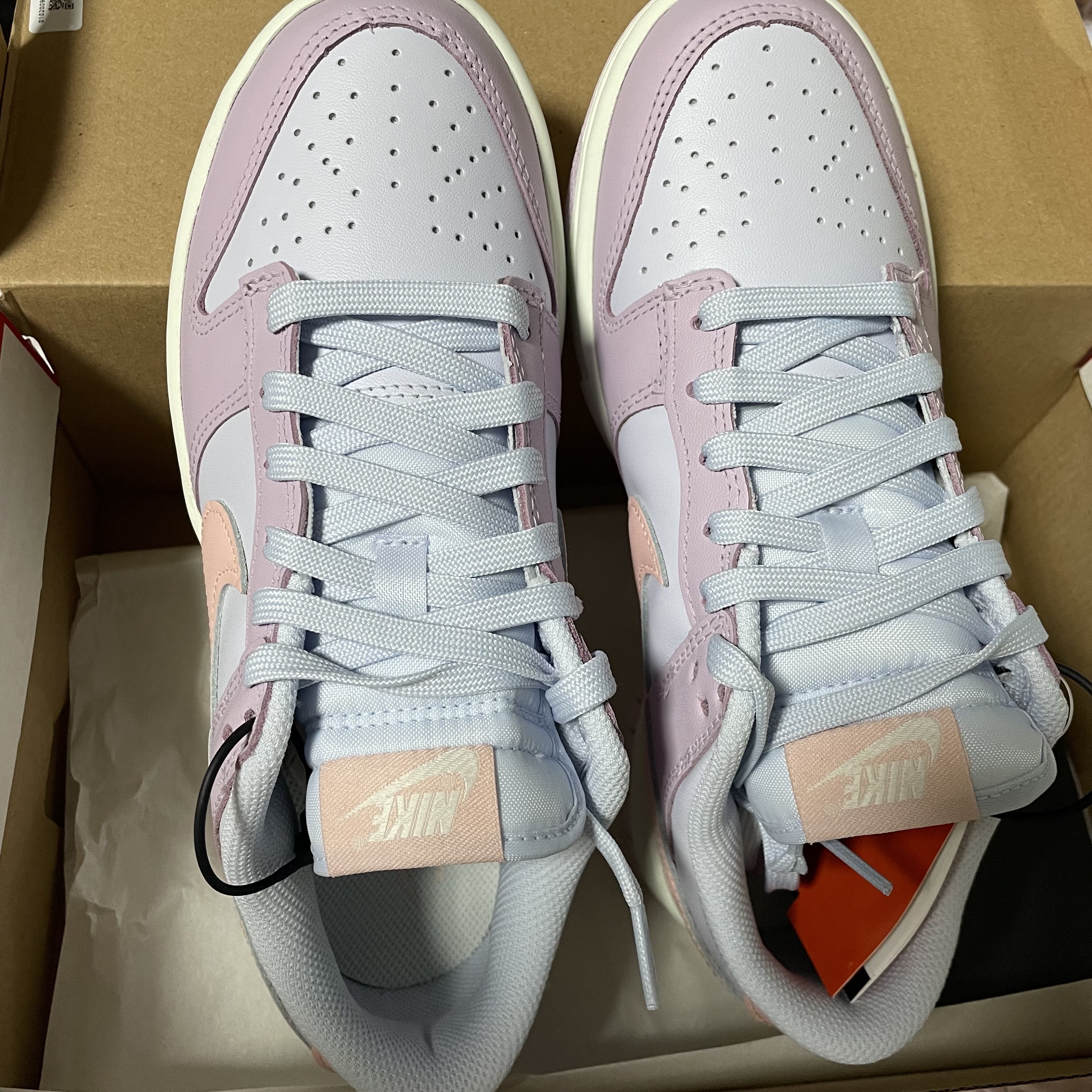 (W) Nike Dunk Low Atmosphere Pink 착용 스타일