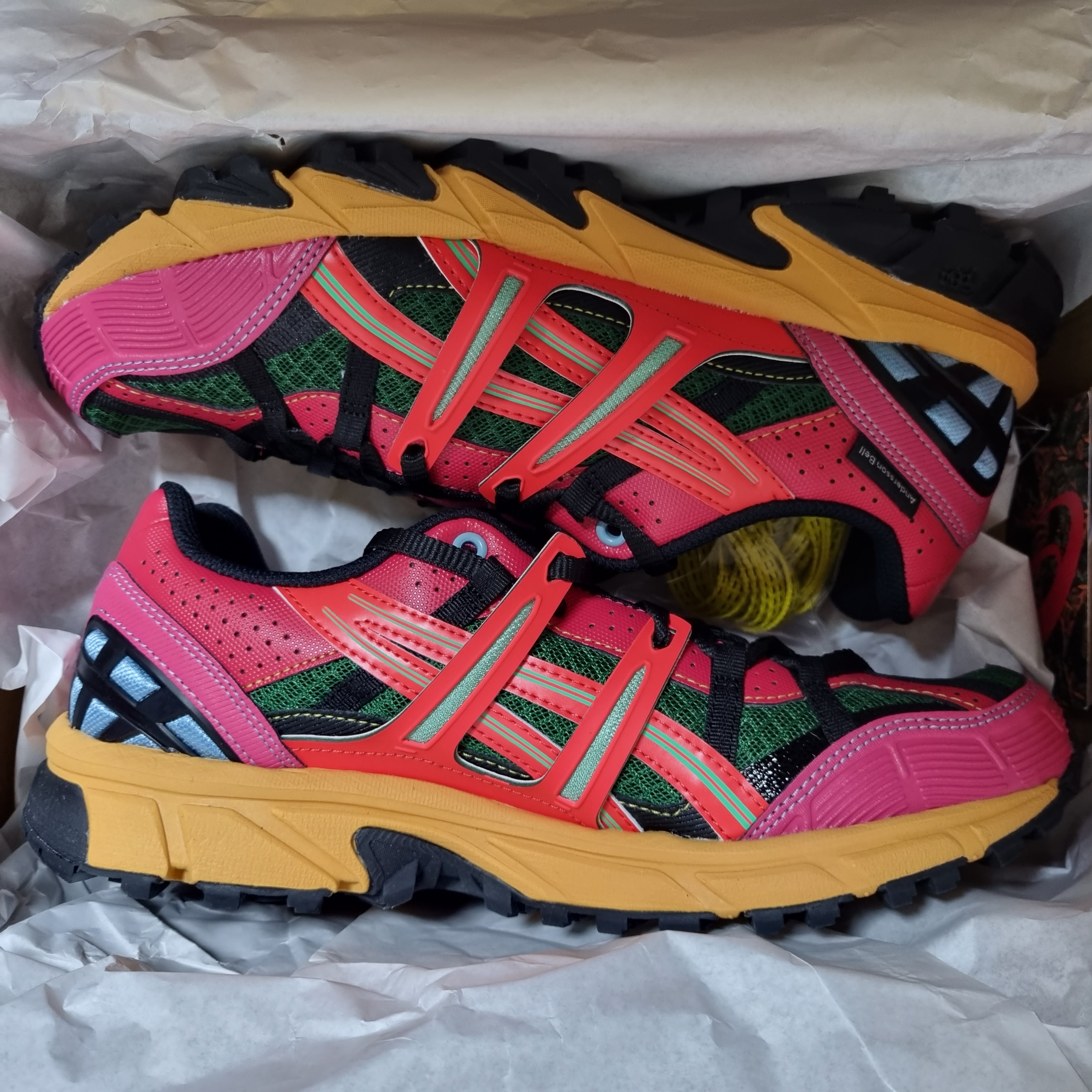 Asics x Andersson Bell Gel-Sonoma 15-50 Bright Rose Evergreen 착용 스타일