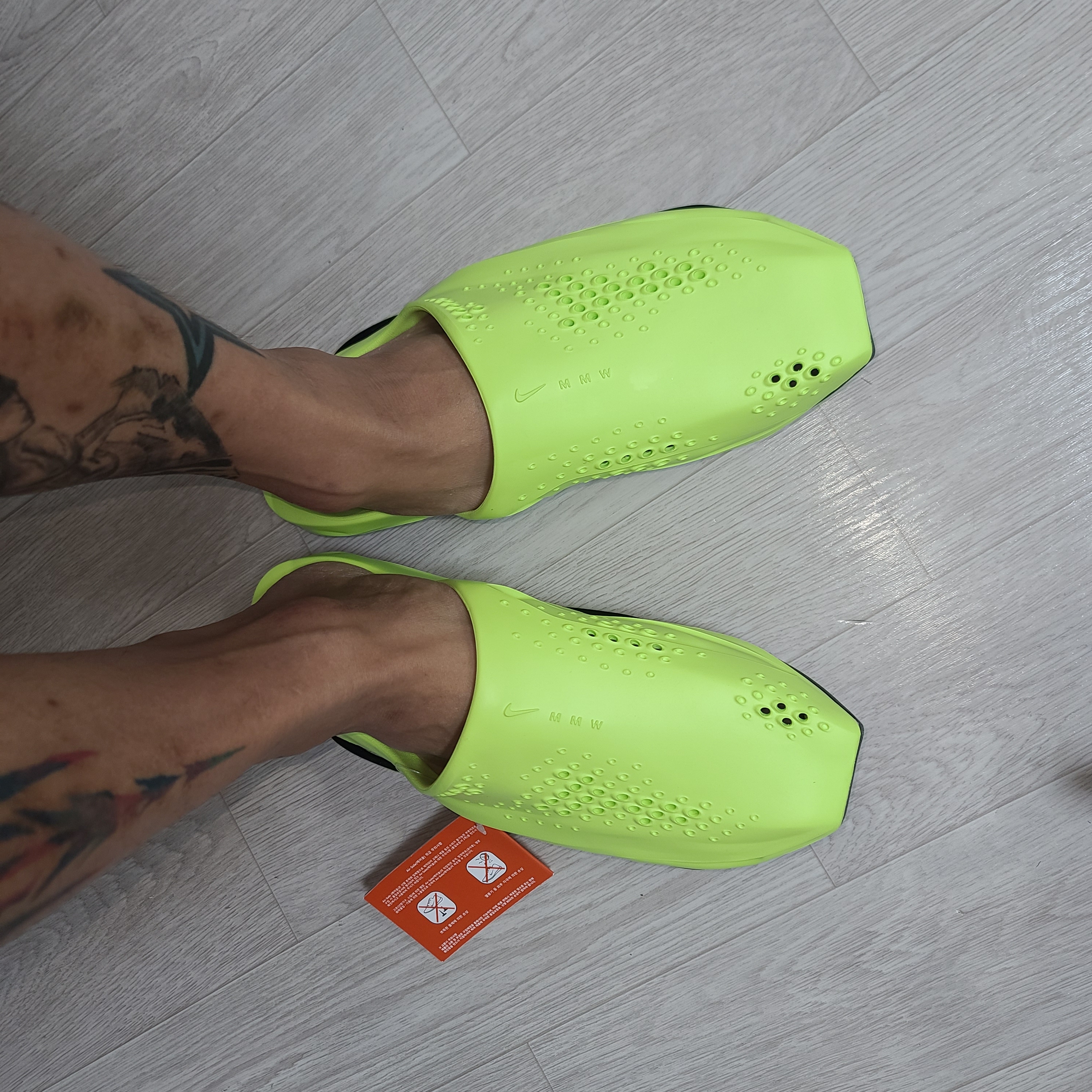 Nike x Matthew M Williams 005 Slide Volt 착용 스타일 - 3