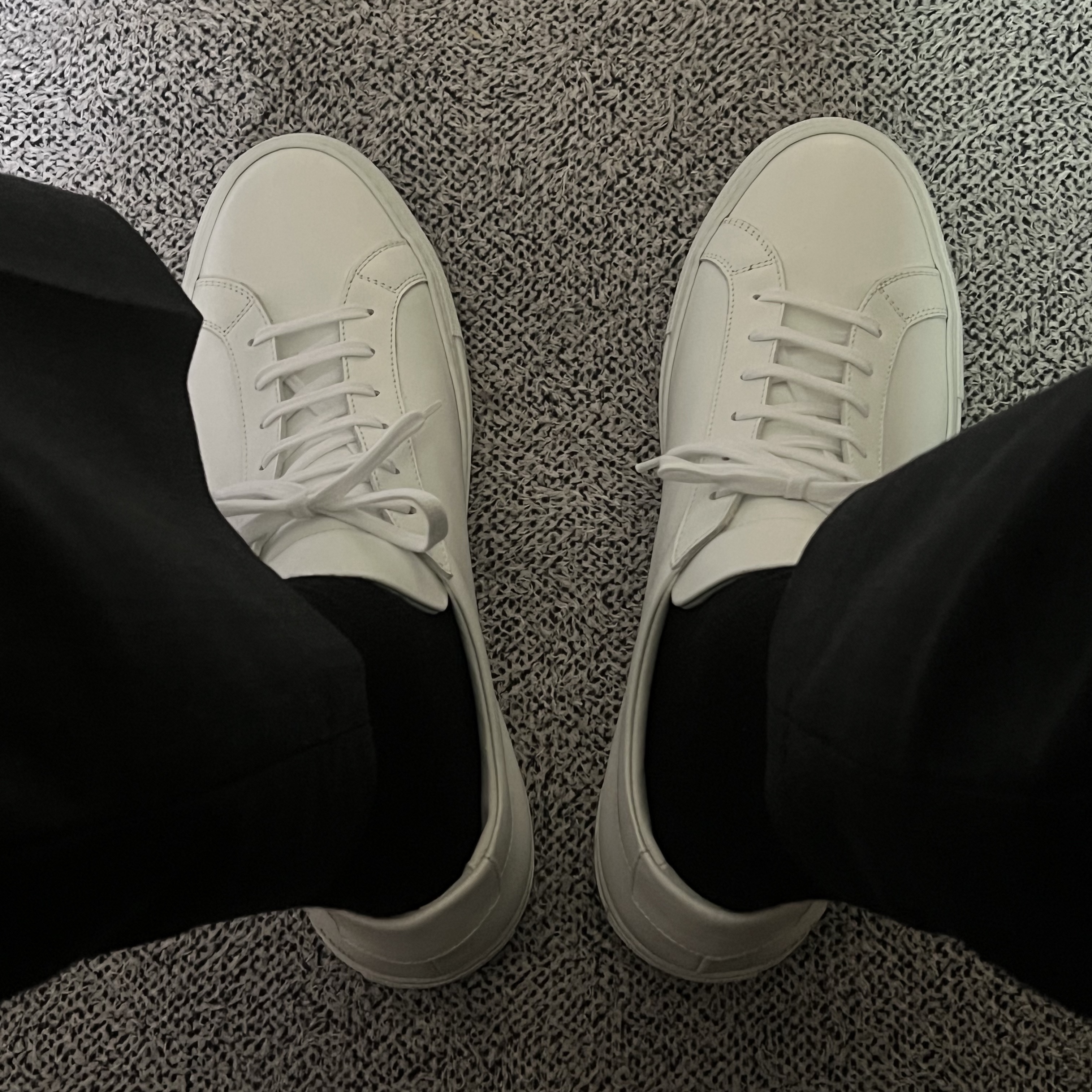 Common Projects Original Achilles Low White 착용 스타일