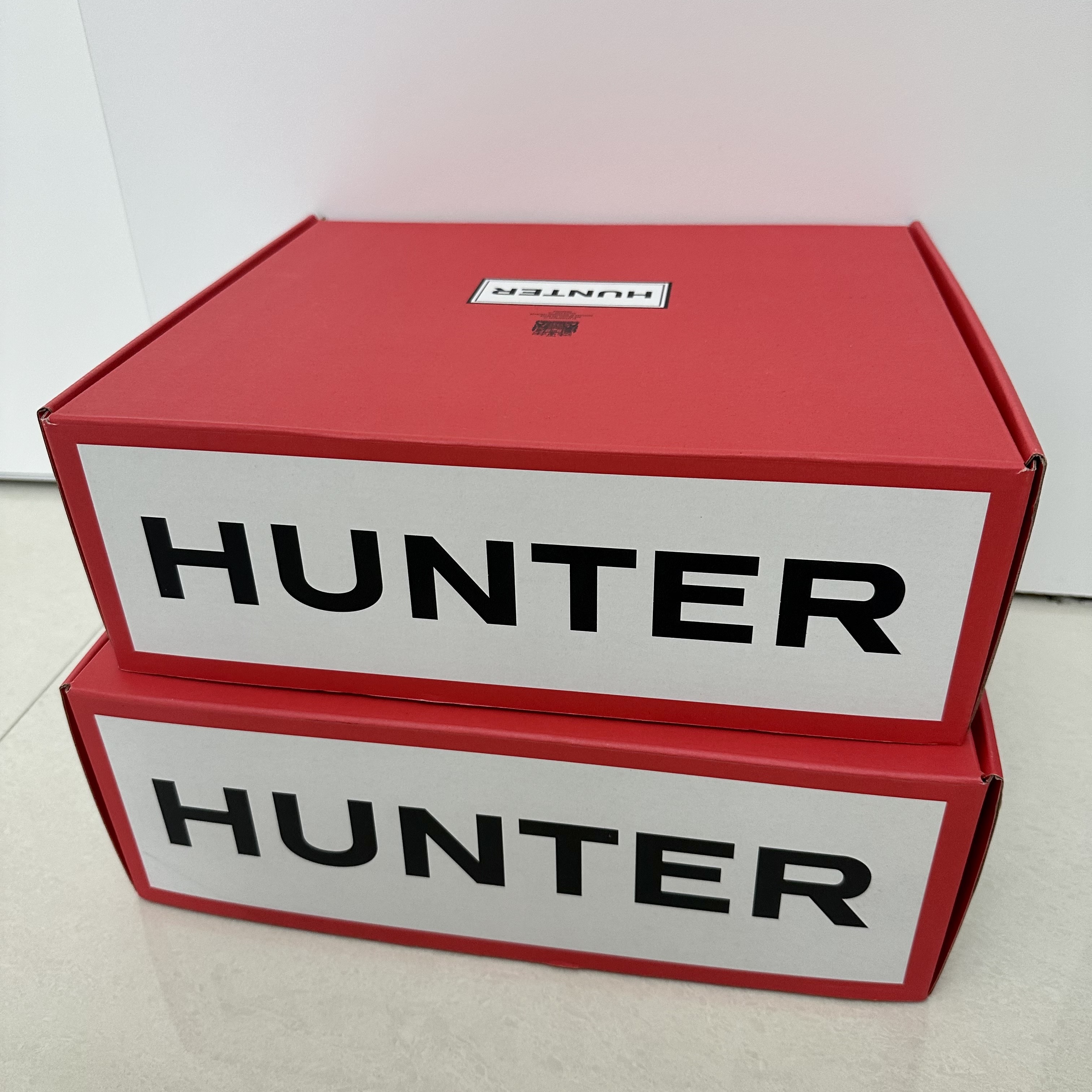 Hunter Play Short Wellington Boots Black, (W) Hunter Play Short Rain Boots Black 착용 스타일 - 3