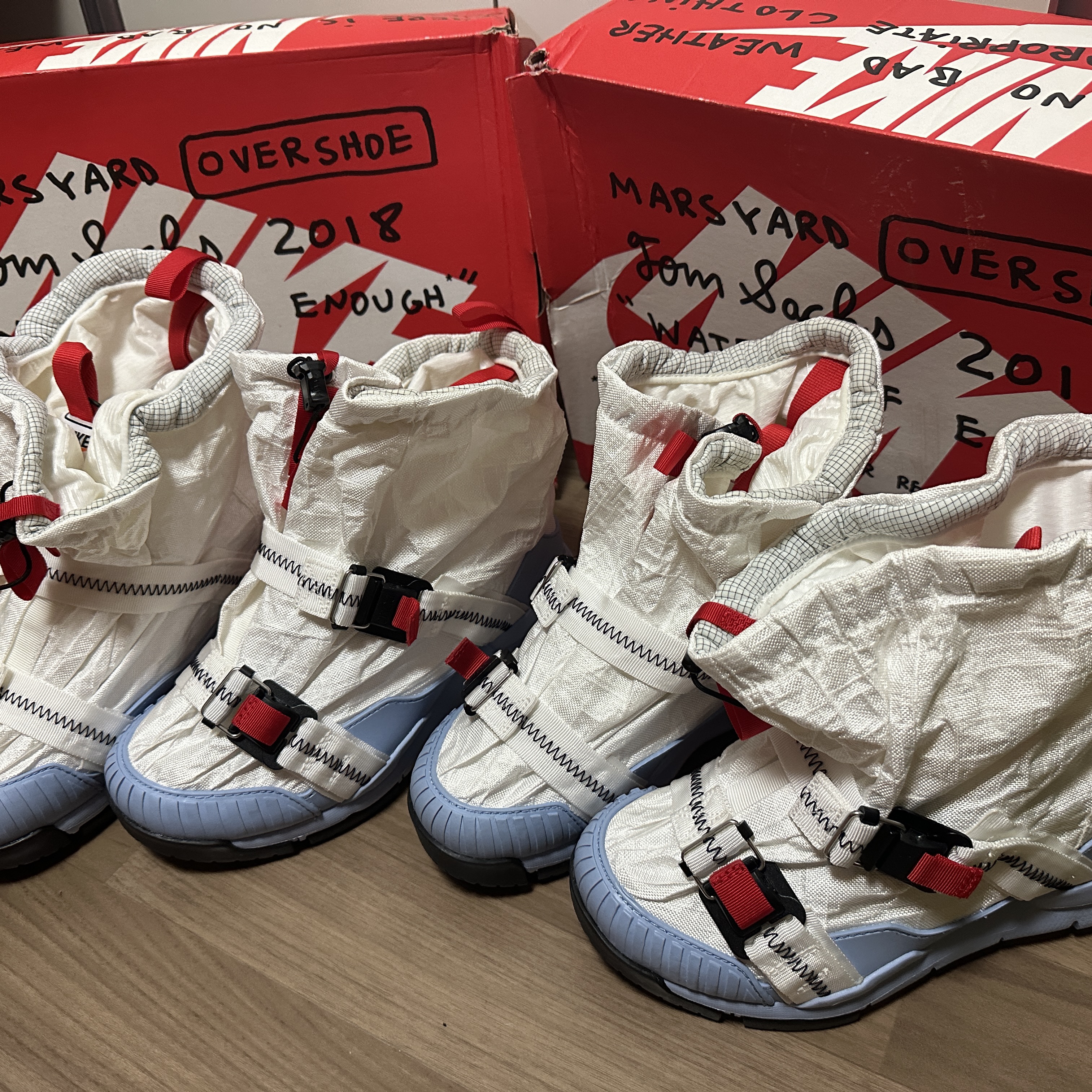 Nike x Tom Sachs Mars Yard Overshoe 3.0 착용 스타일