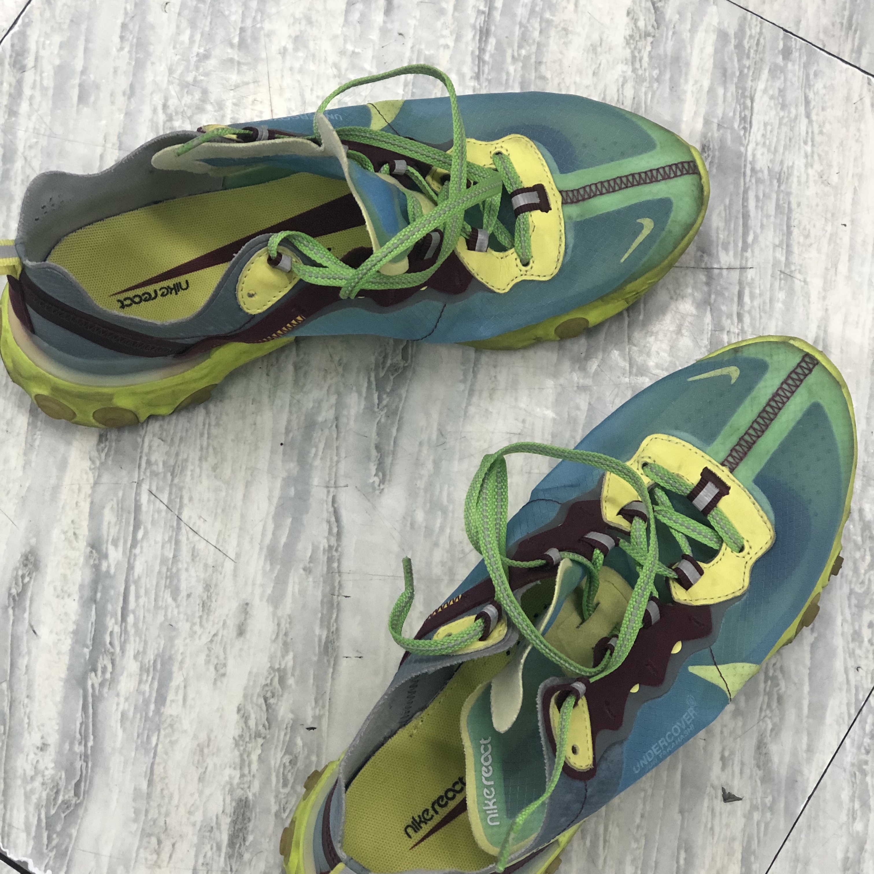 Nike x Undercover React Element 87 Lakeside 착용 스타일