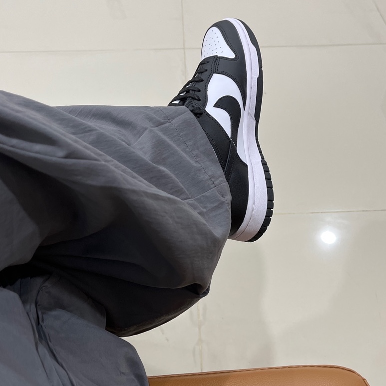Nike Dunk Low Retro Black 착용 스타일