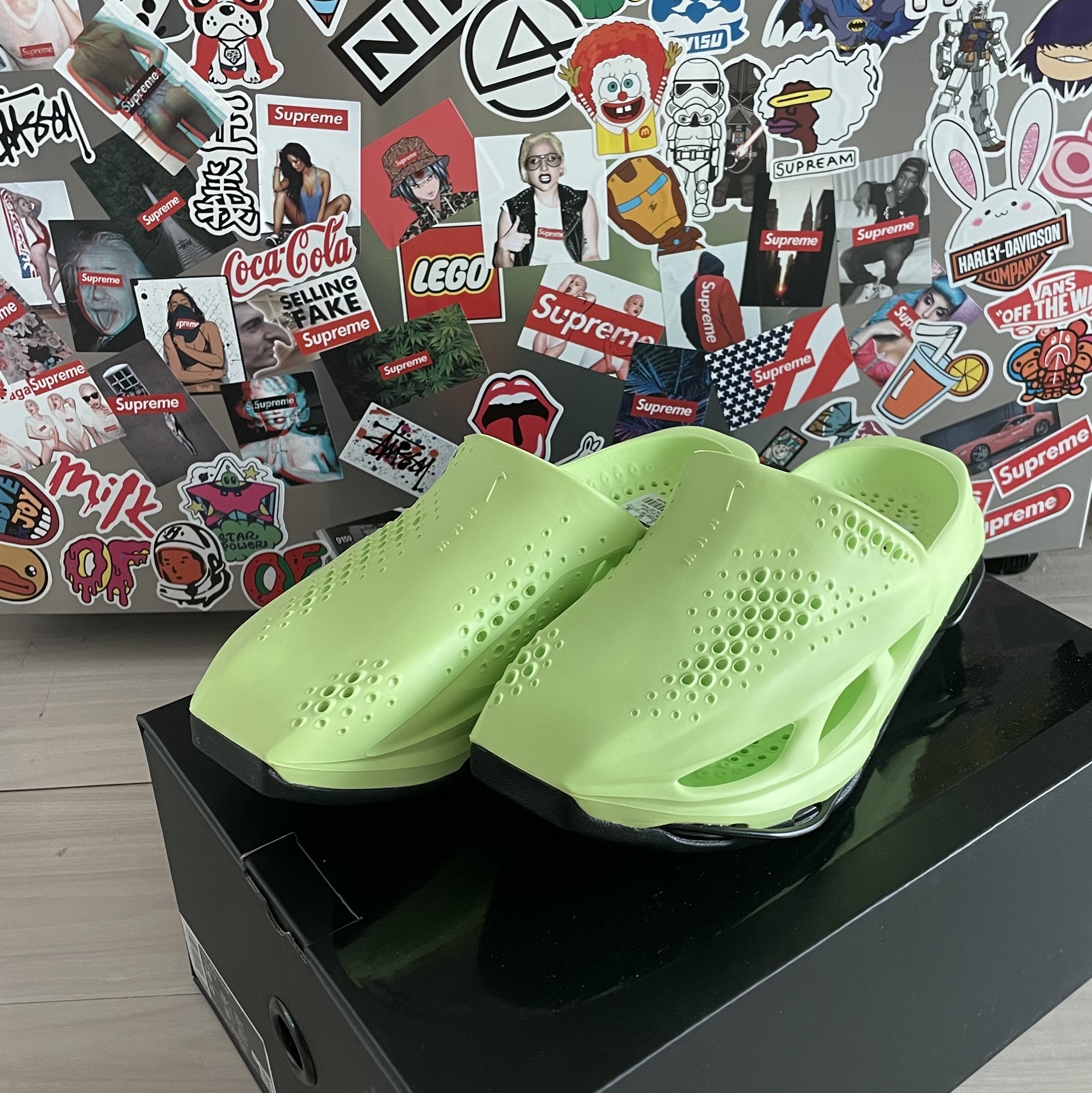 Nike x Matthew M Williams 005 Slide Volt 착용 스타일