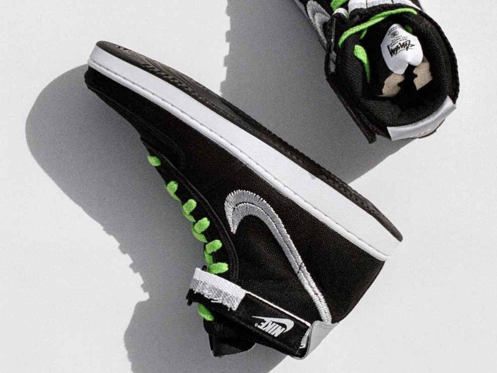 Nike x Stussy Vandal High Black 착용 스타일 - 2