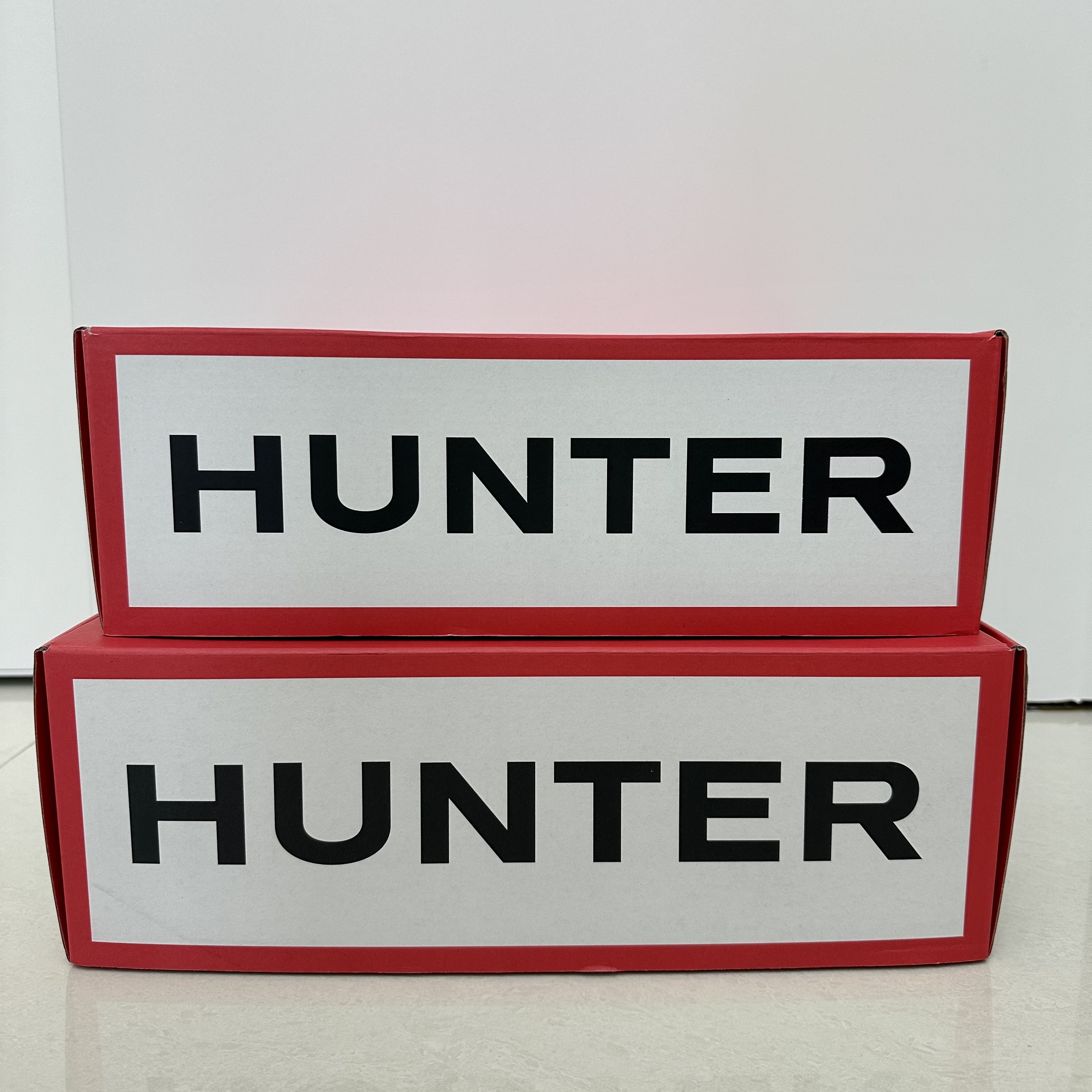 Hunter Play Short Wellington Boots Black, (W) Hunter Play Short Rain Boots Black 착용 스타일 - 4