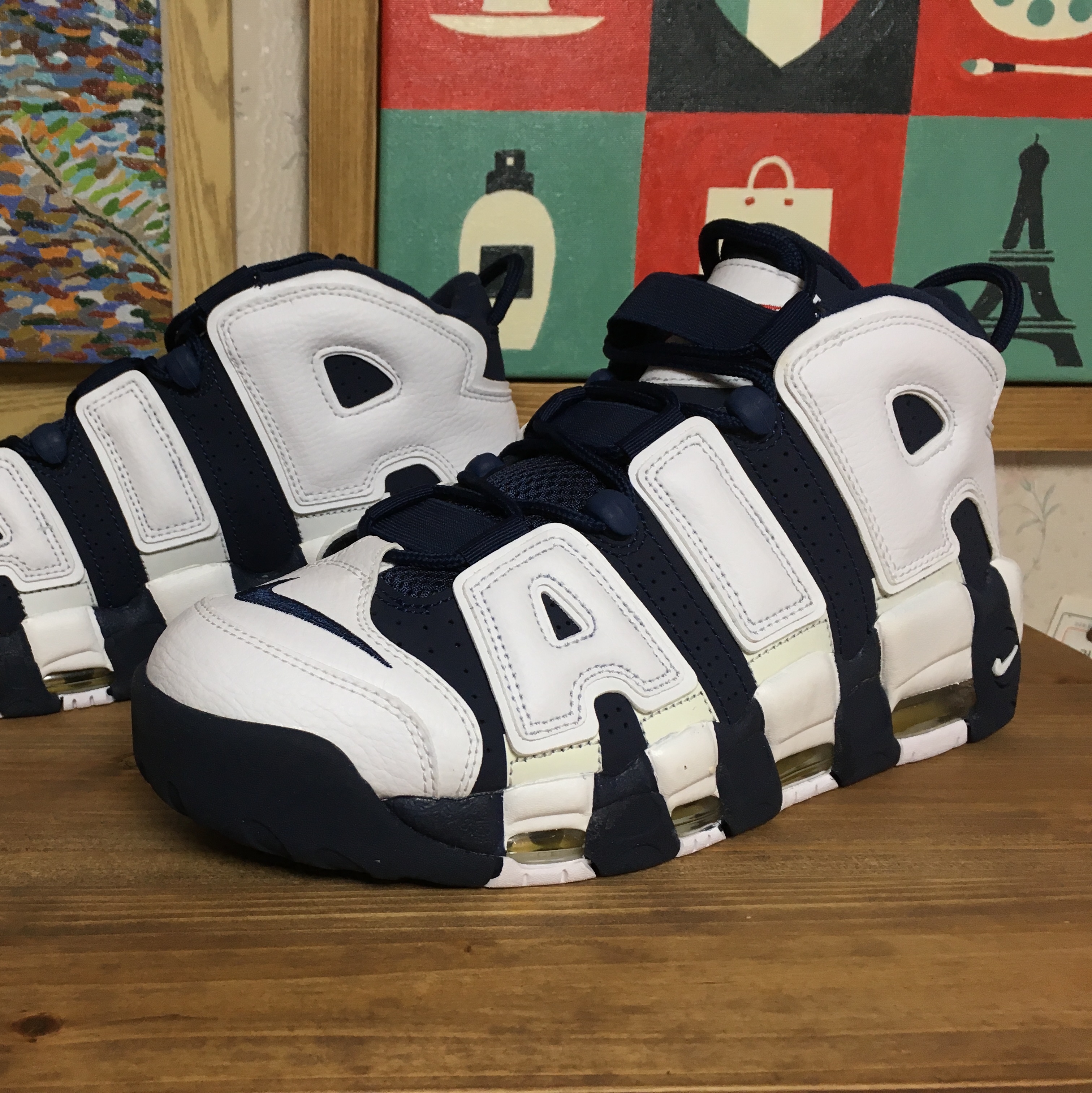 Nike Air More Uptempo Olympic 2016 착용 스타일