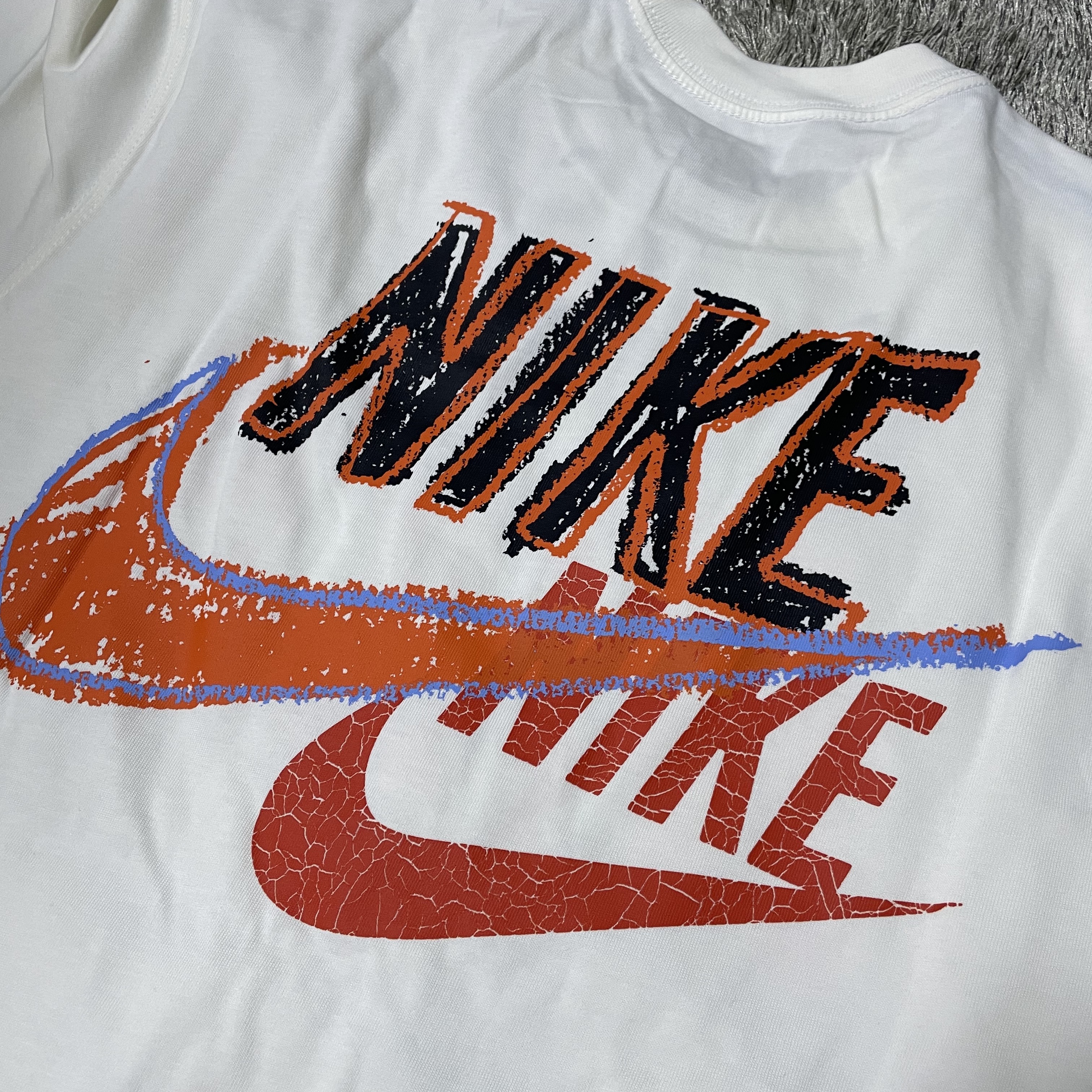 Nike M NRG Dunk '85 T-Shirt Sail - US/EU 착용 스타일 - 2