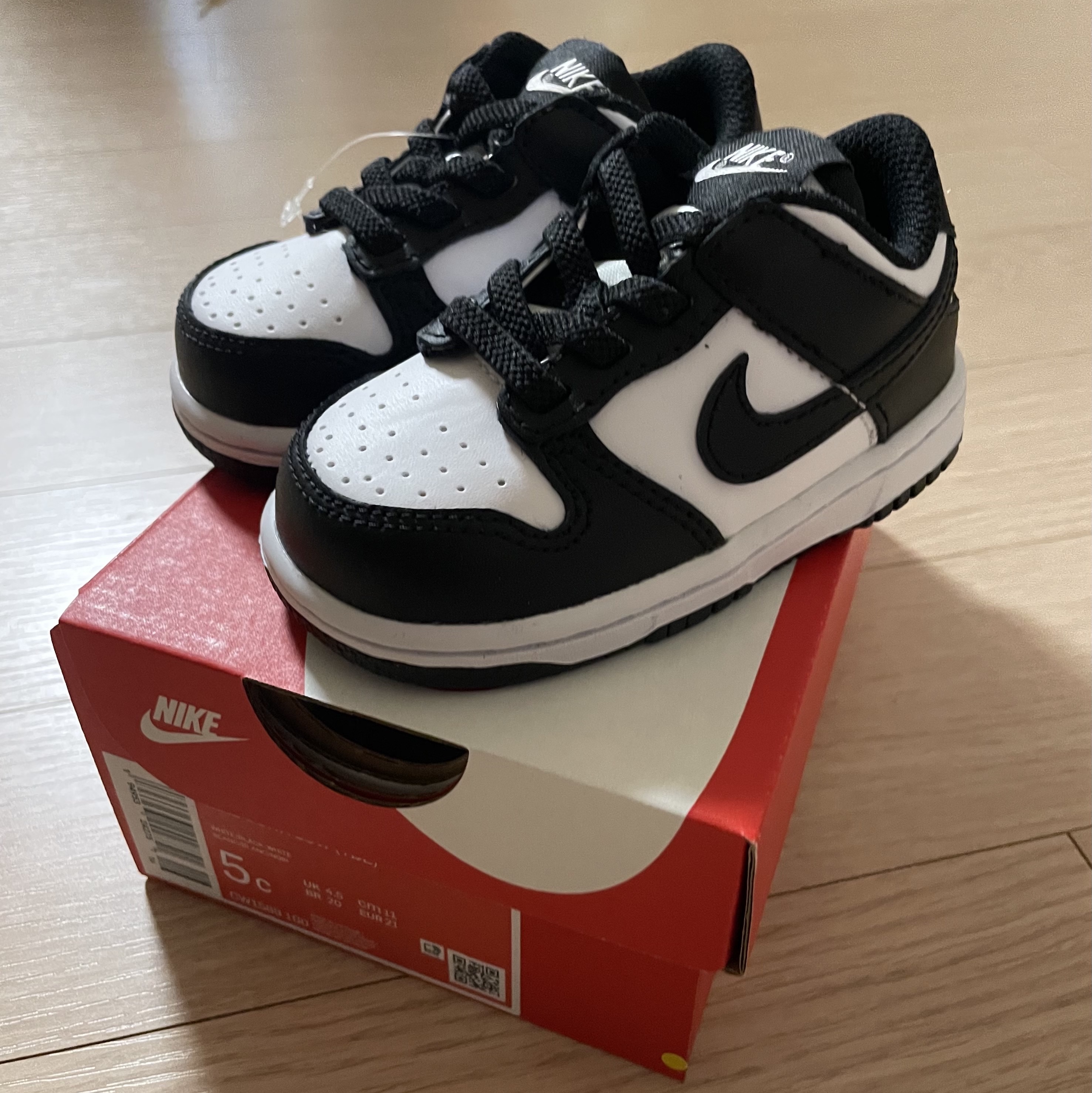 (TD) Nike Dunk Low Black 착용 스타일