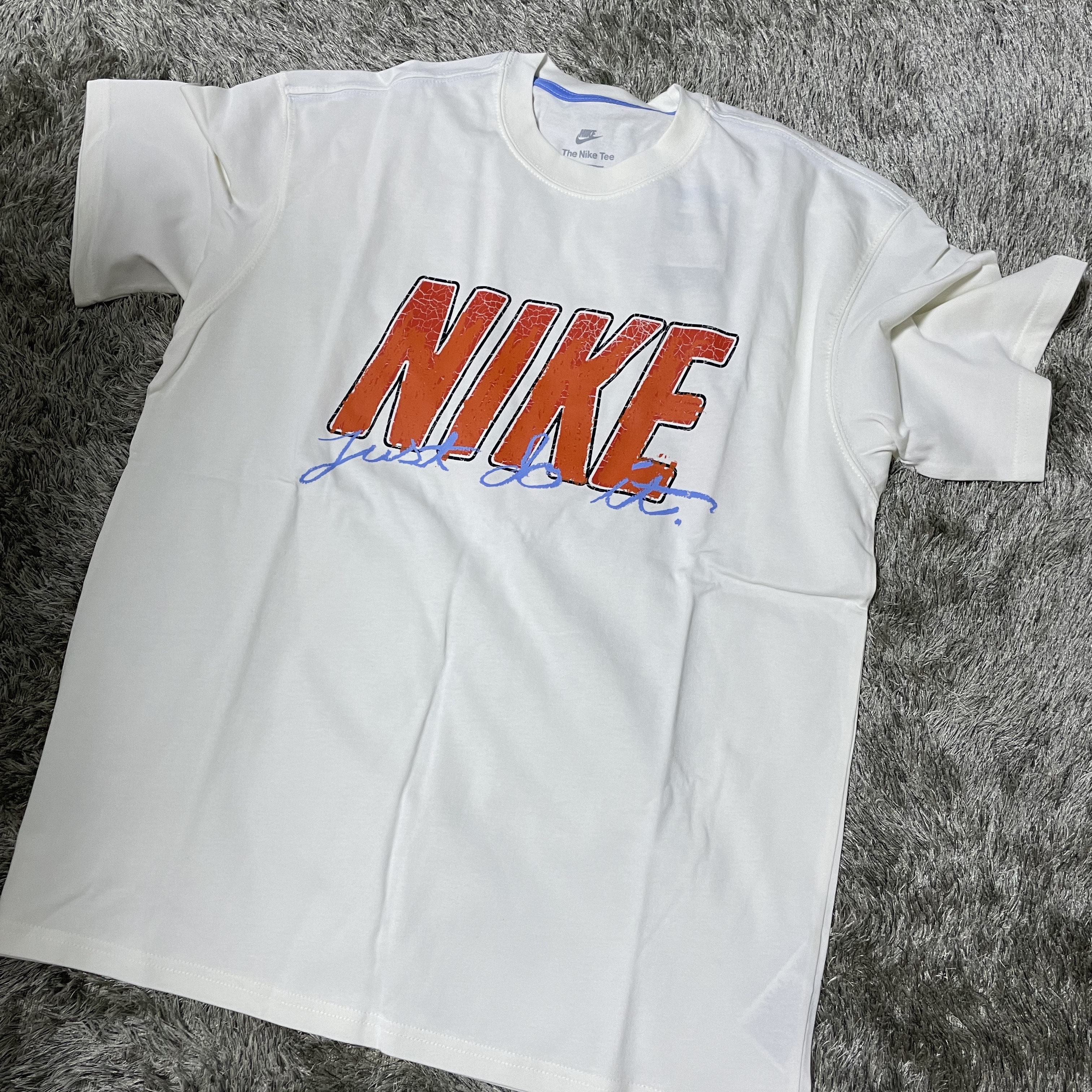 Nike M NRG Dunk '85 T-Shirt Sail - US/EU 착용 스타일 - 1